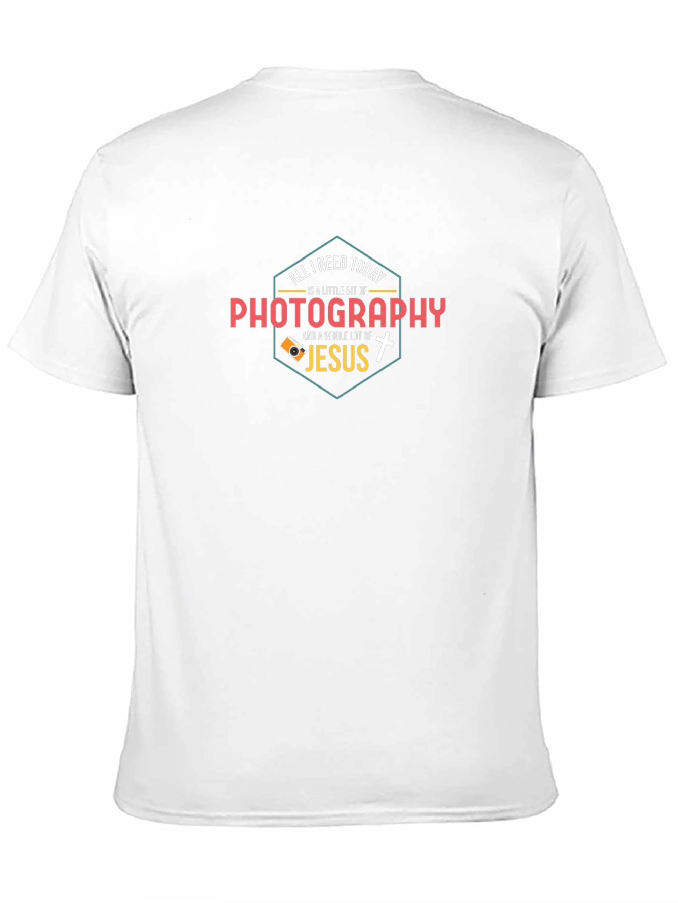 Photography & Jesus T-Shirt - Faith-Based Hobby Apparel
