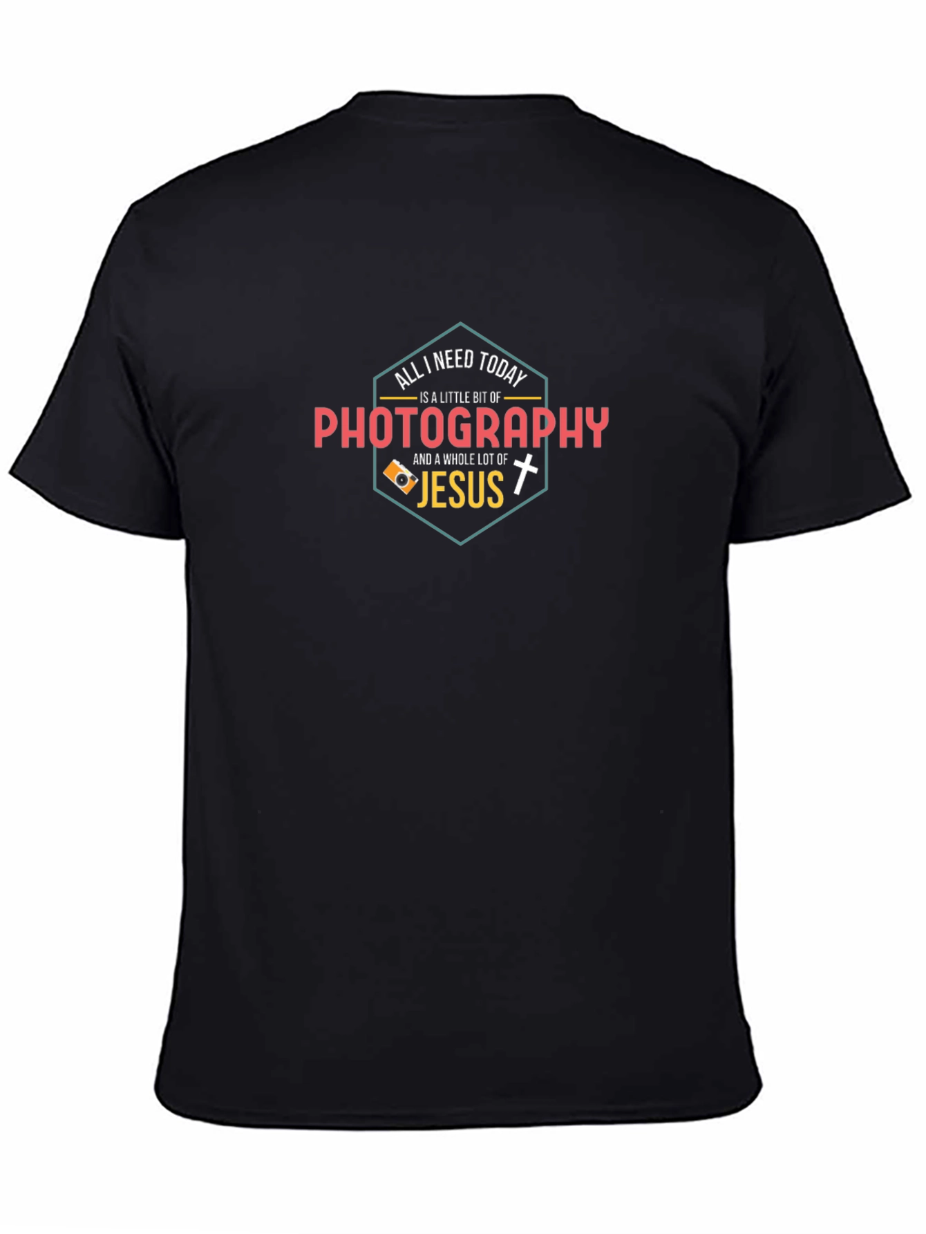 Photography & Jesus T-Shirt - Faith-Based Hobby Apparel