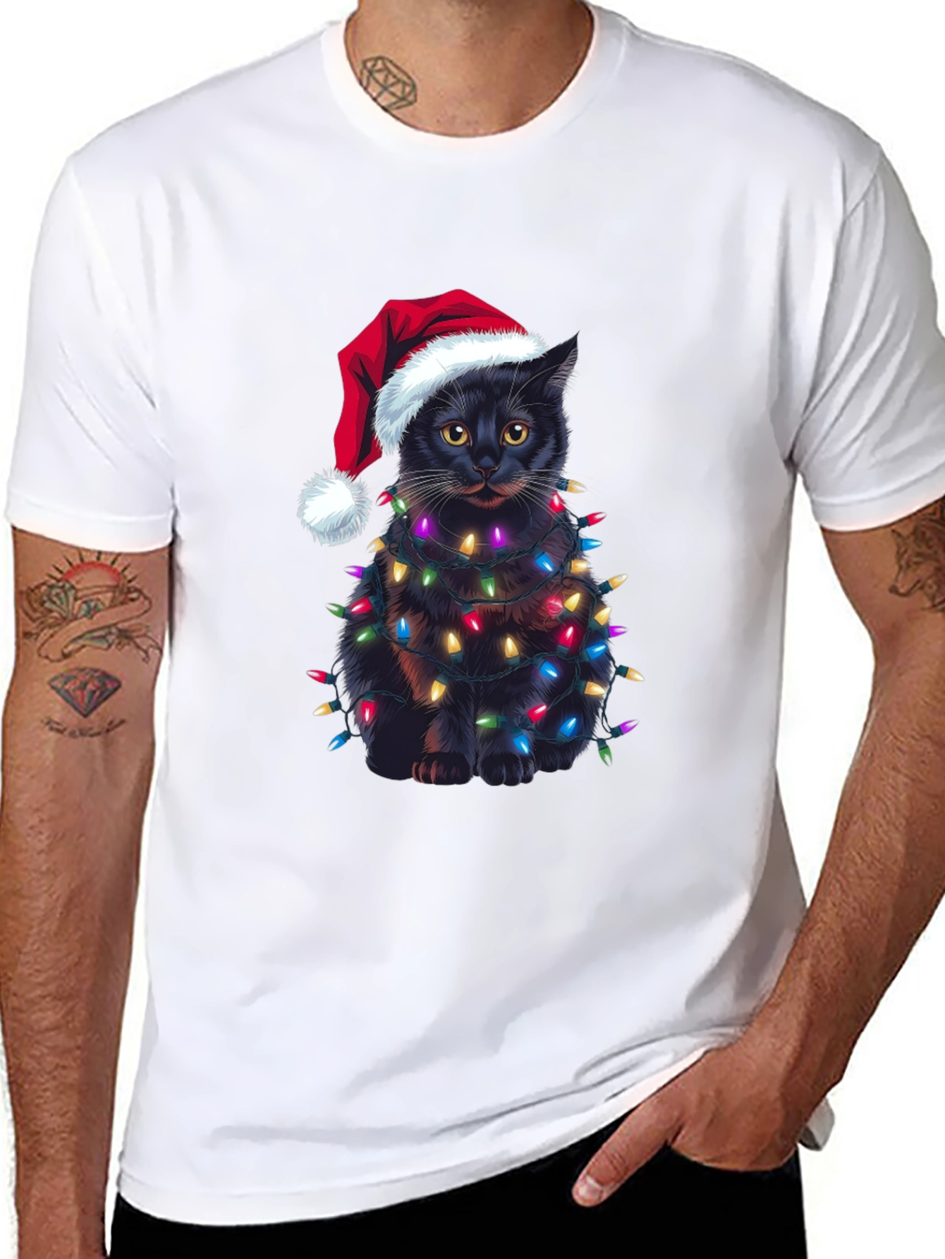 Christmas Cat T-Shirt