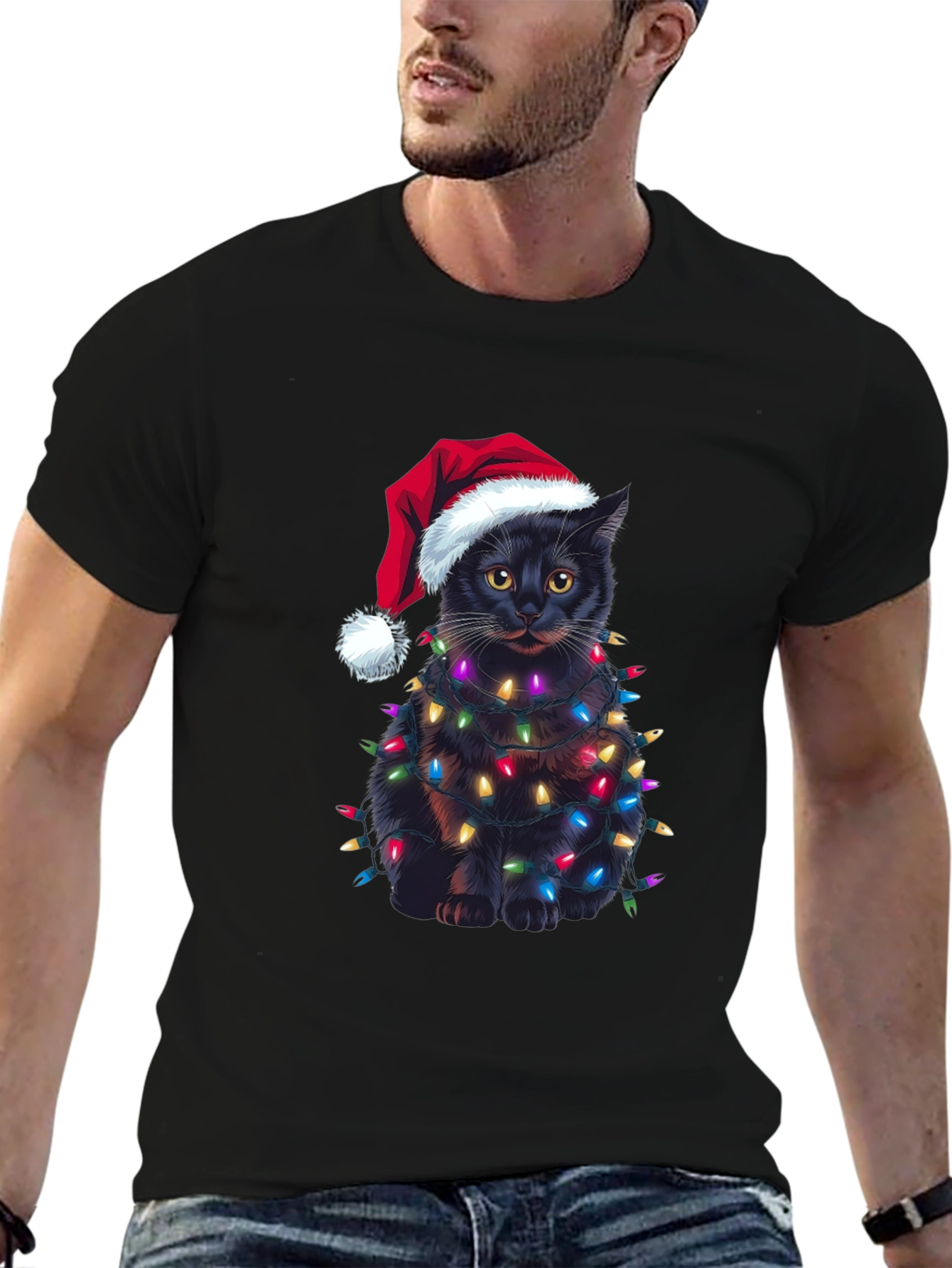Christmas Cat T-Shirt