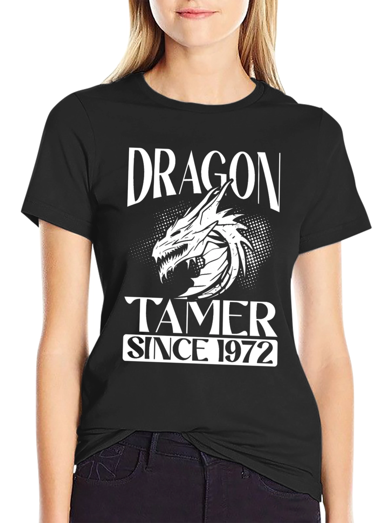 Dragon Tamer Since 1972 Graphic Tee - Black