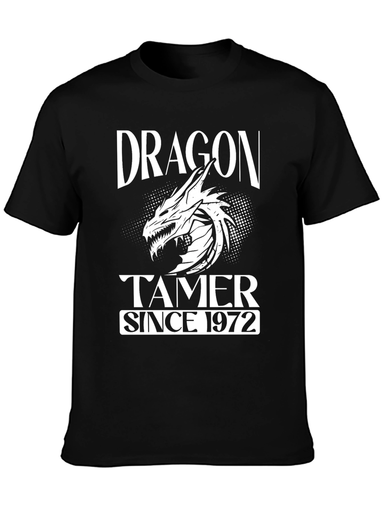 Dragon Tamer Since 1972 Graphic Tee - Black