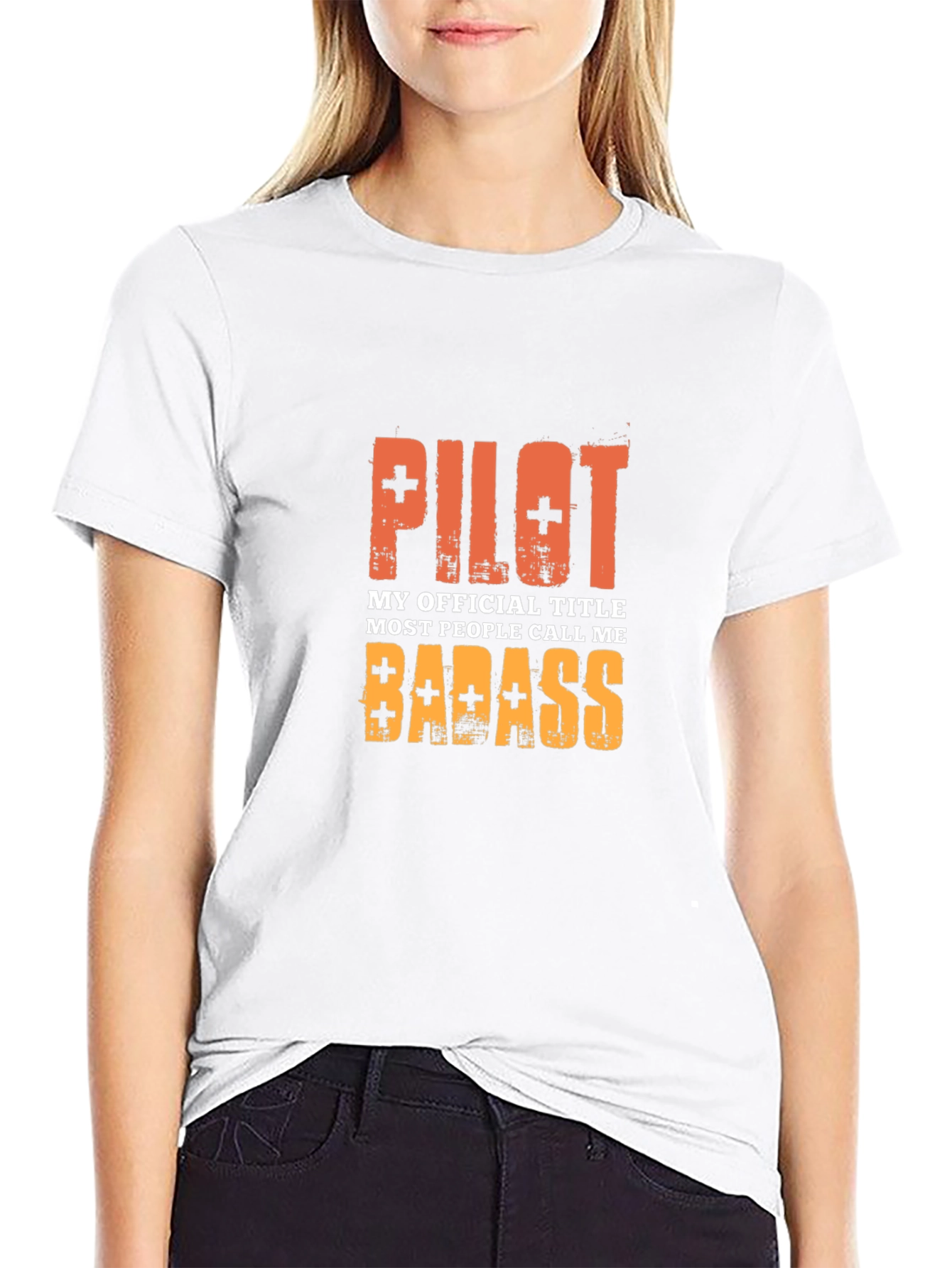 Pilot Badass Graphic T-Shirt - Mens