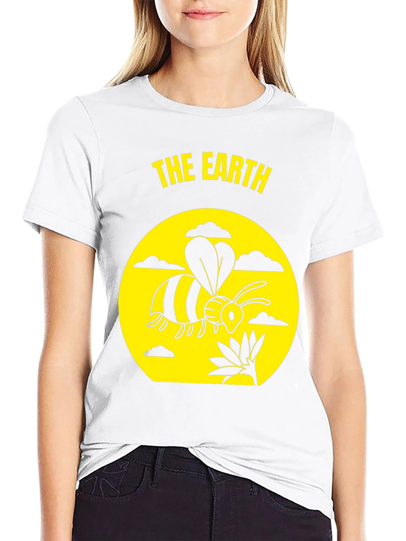 Bee Earth Graphic Tee - Eco Friendly