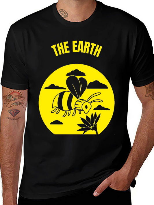 Bee Earth Graphic Tee - Eco Friendly