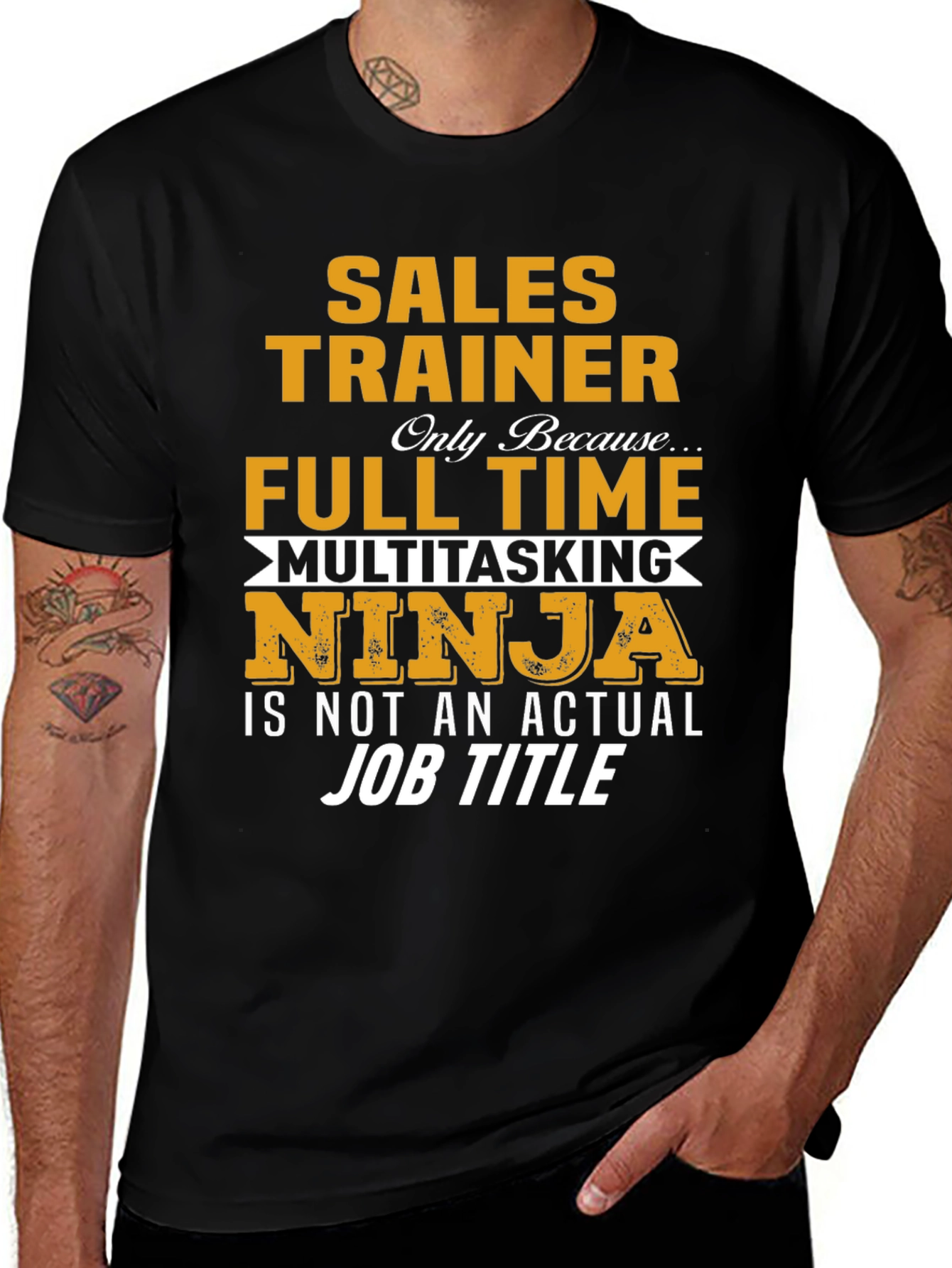 Sales Trainer Multitasking Ninja T-Shirt