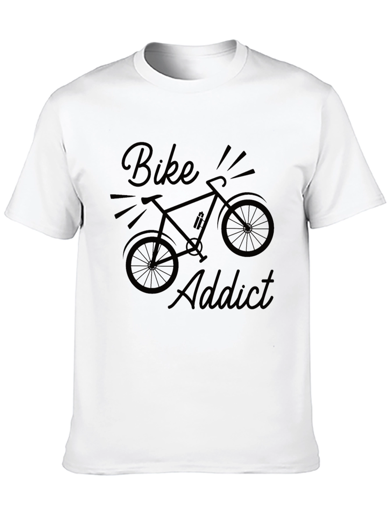 Bike Addict T-Shirt - Cycling Enthusiast Tee