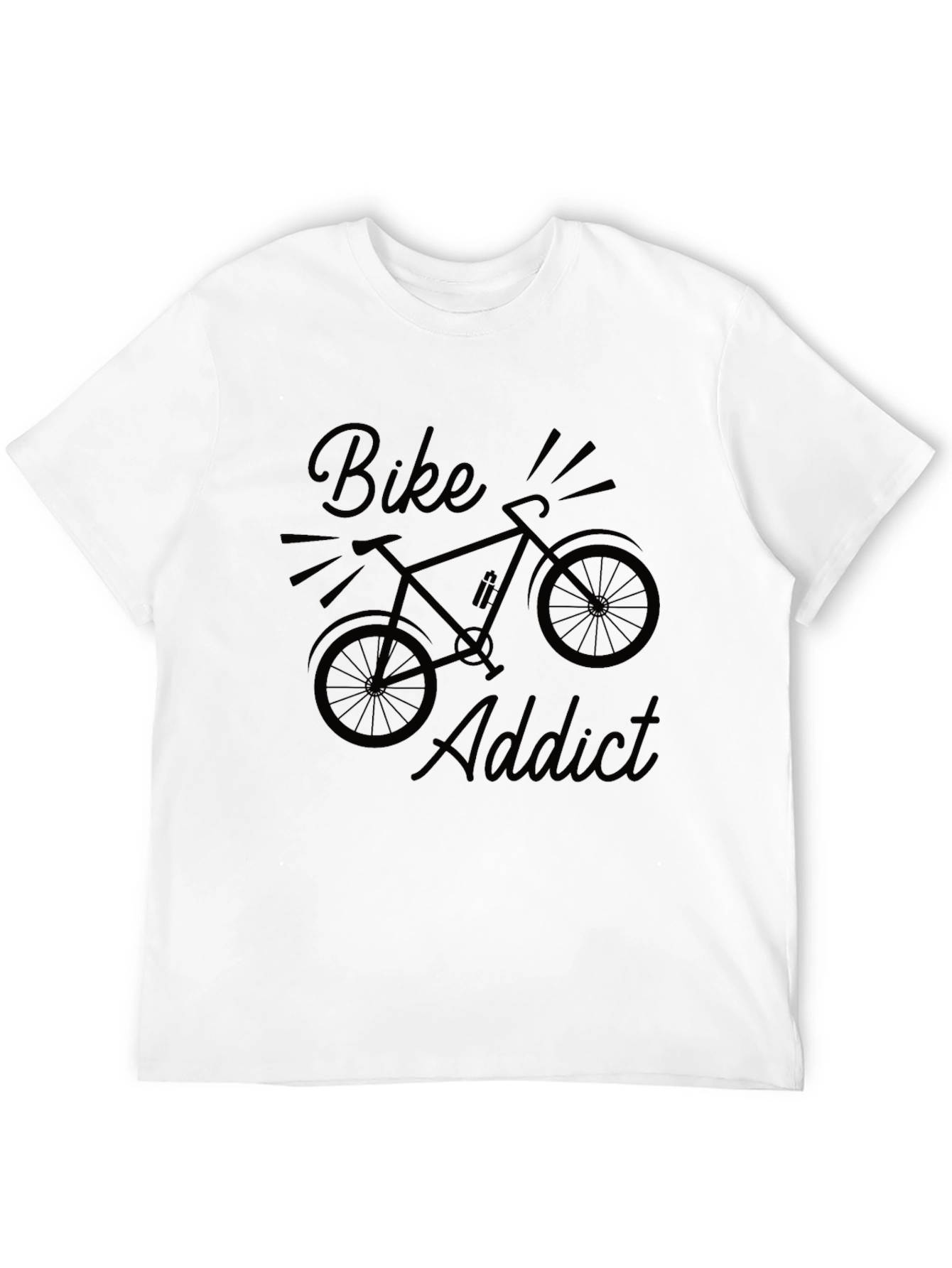 Bike Addict T-Shirt - Cycling Enthusiast Tee