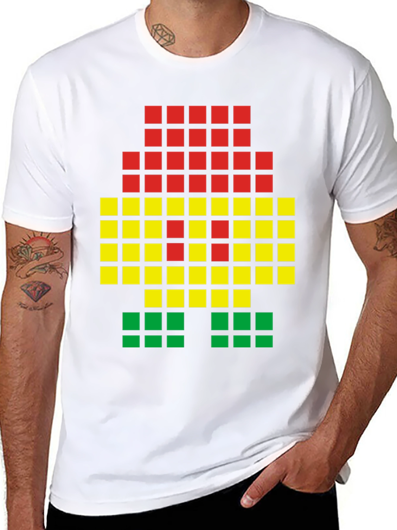 Pixel Art T-Shirt - Retro Gaming Style