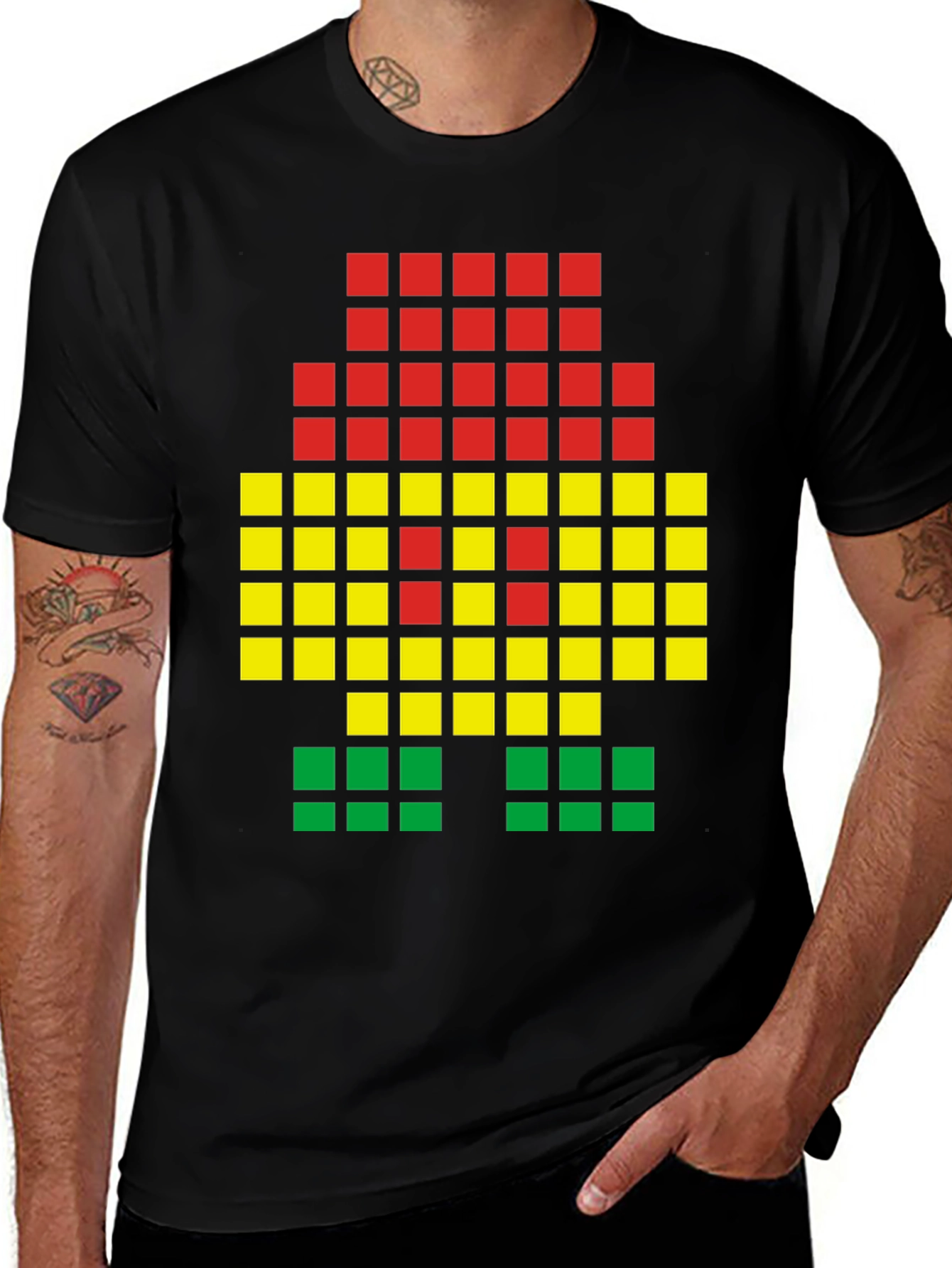 Pixel Art T-Shirt - Retro Gaming Style