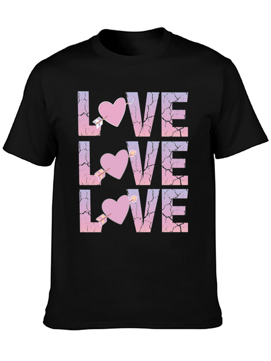 Love Arrow Heart Graphic Tee - Trendy Valentines Day Shirt