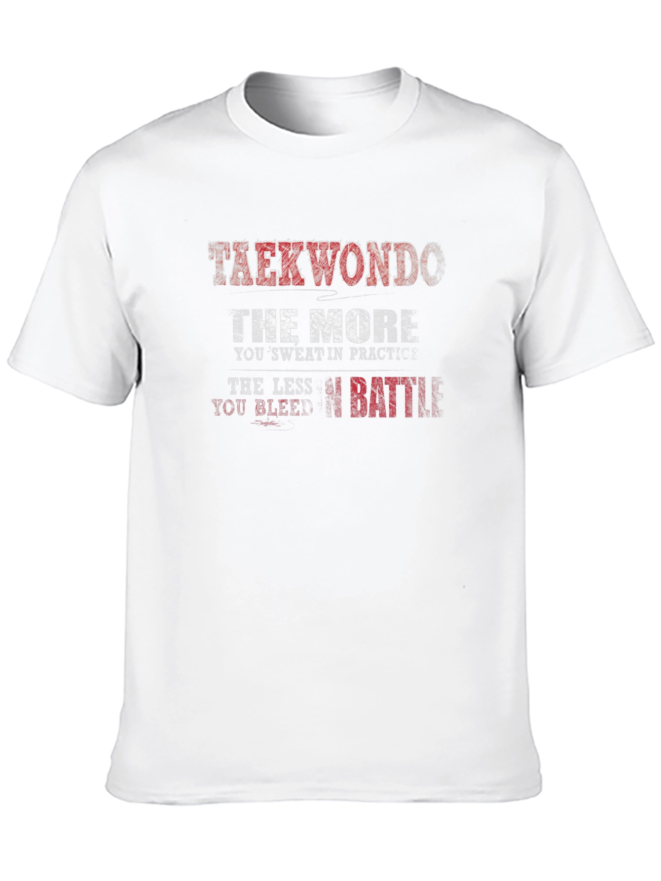 Taekwondo Practice Black T-Shirt