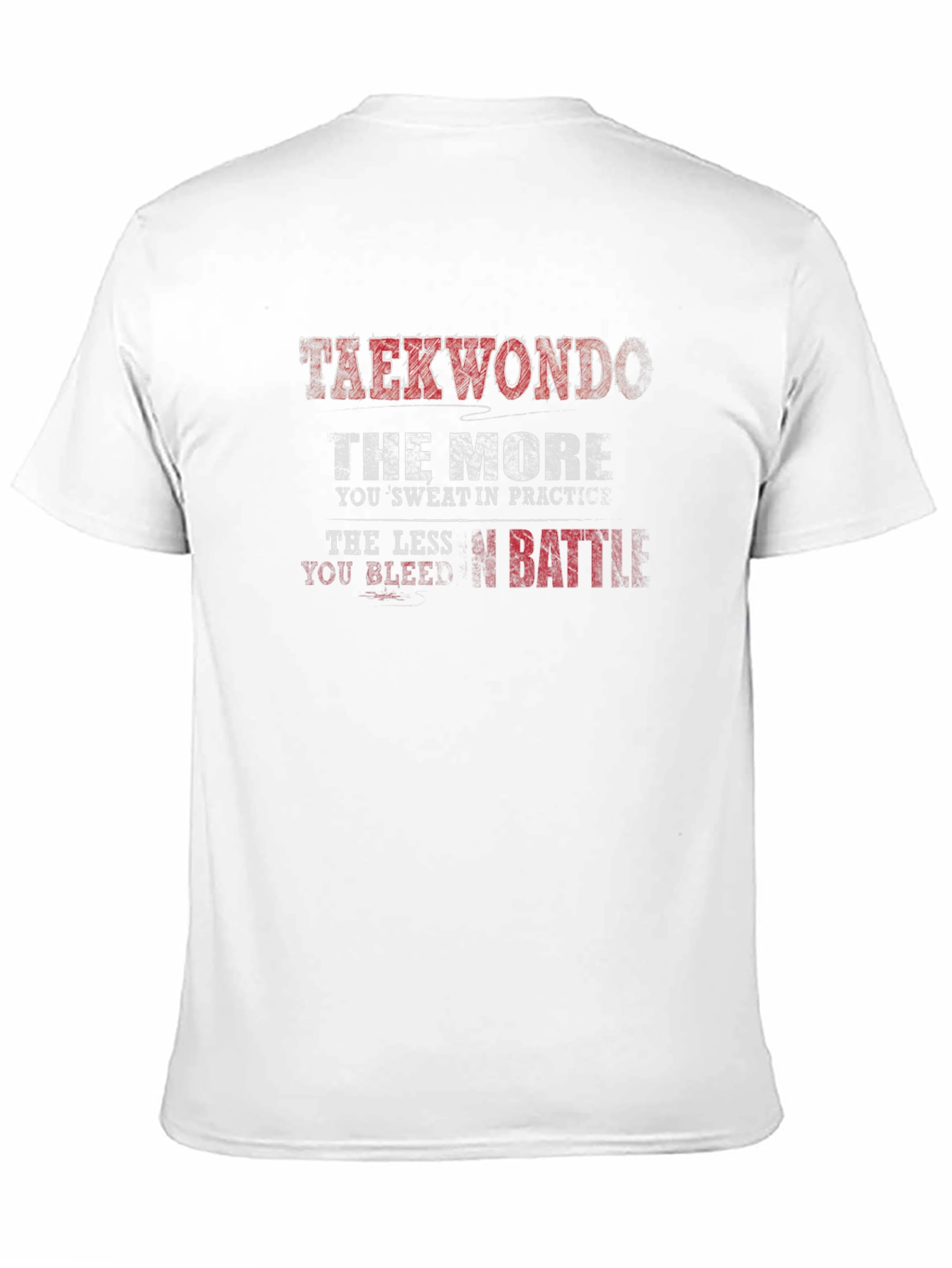 Taekwondo Practice Black T-Shirt