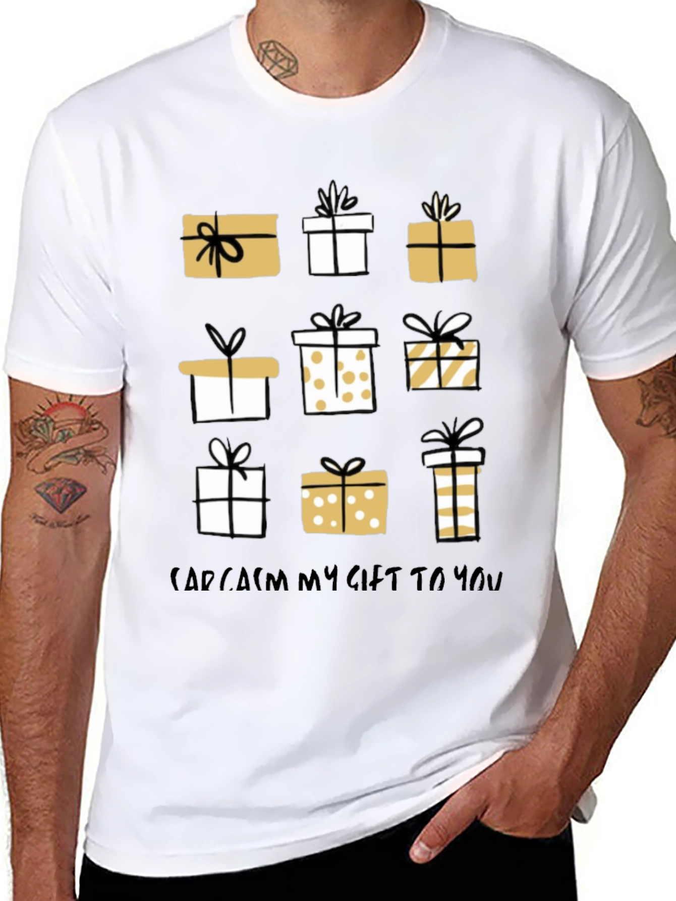 Sarcasm My Gift To You Gift Box T-Shirt