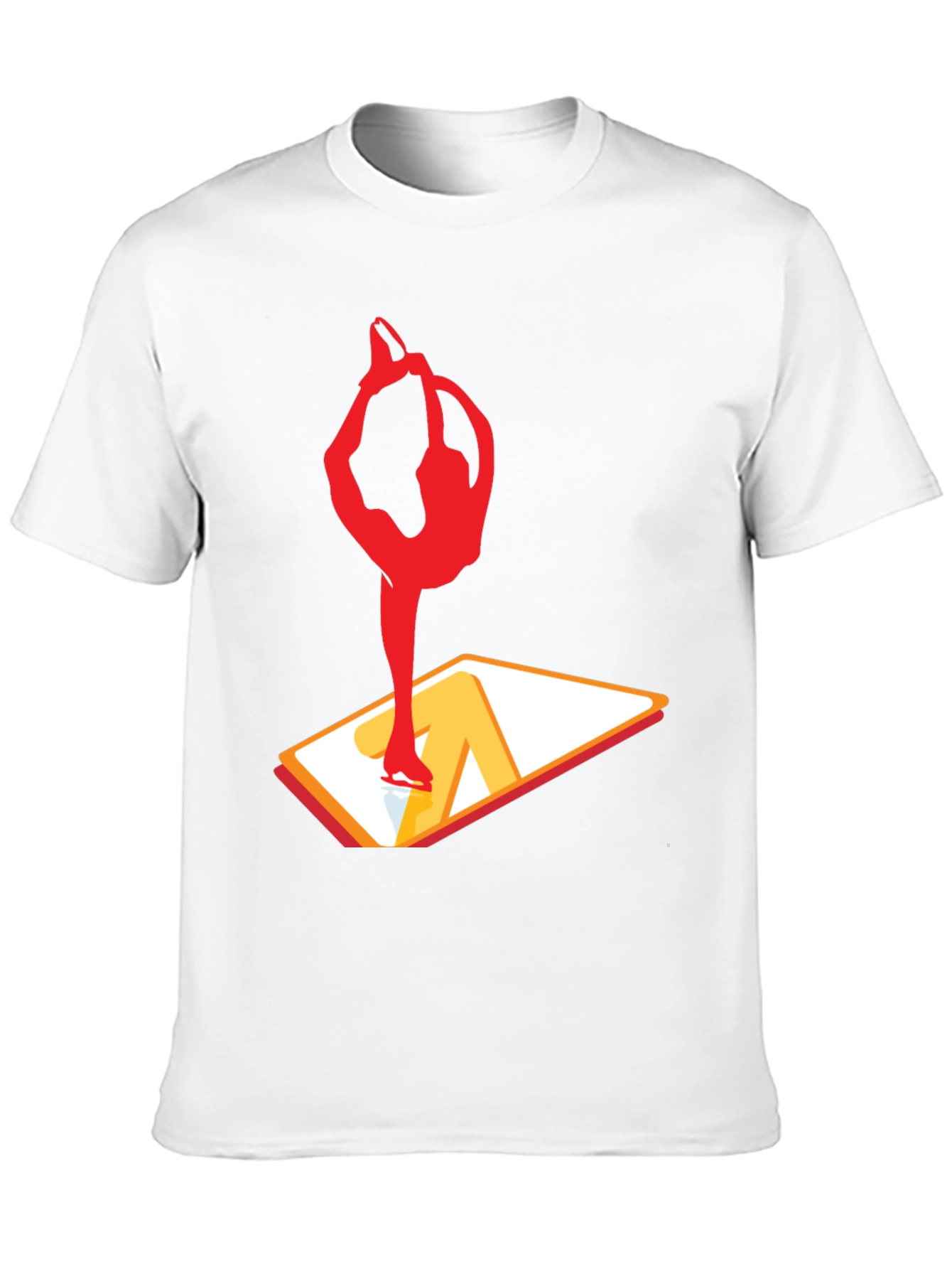 Figure Skating Graphic T-Shirt - Black