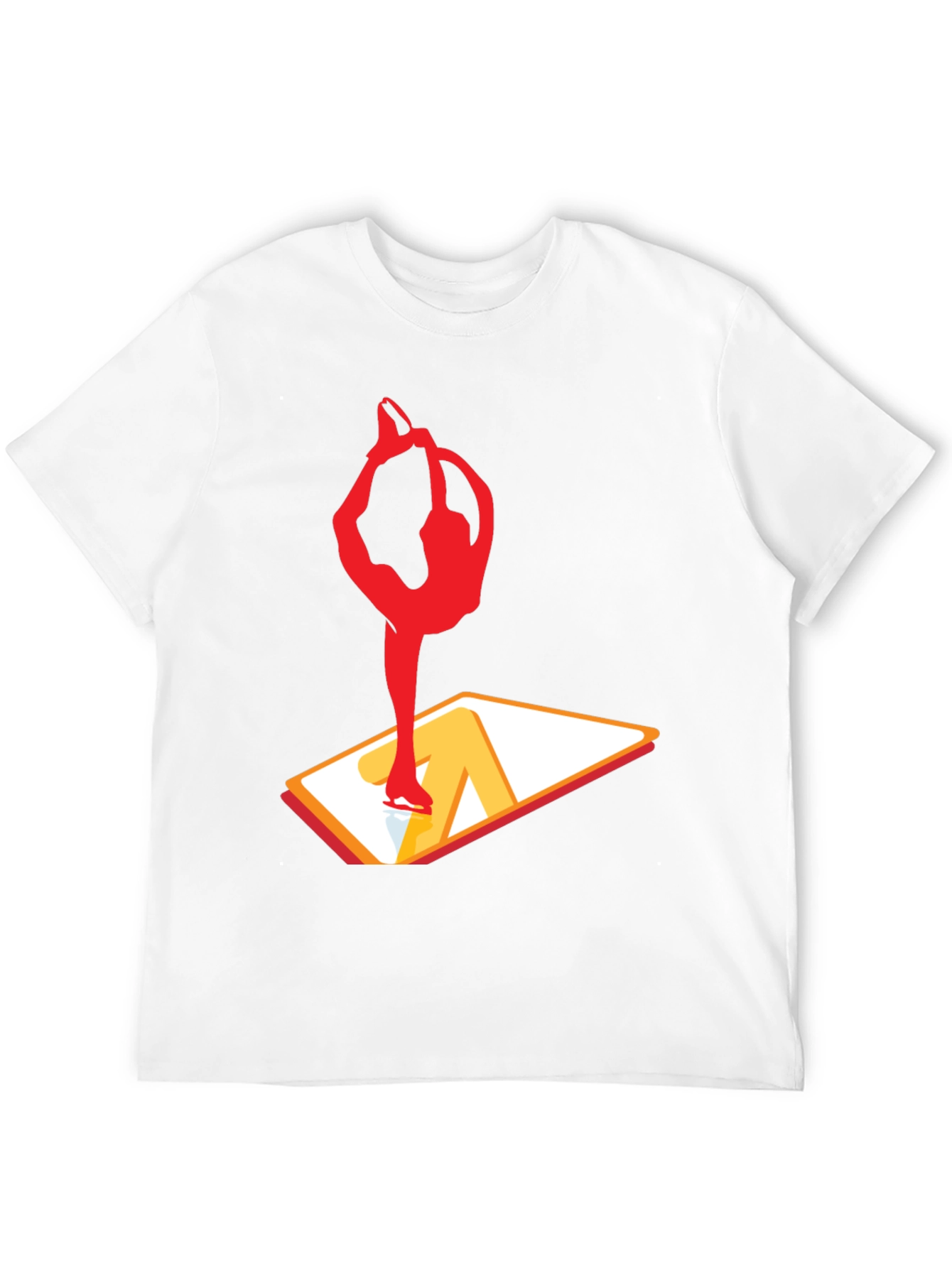 Figure Skating Graphic T-Shirt - Black