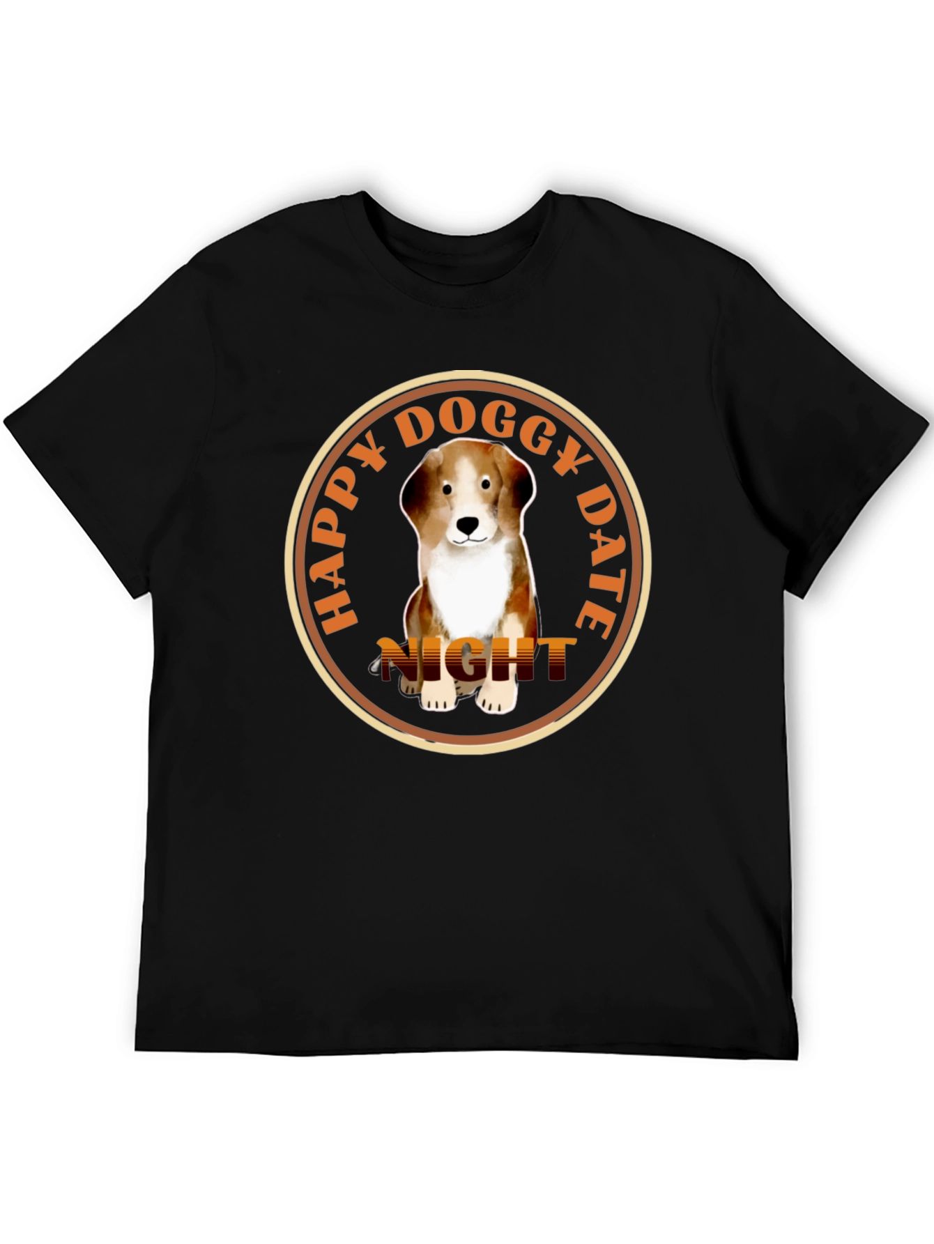 Happy Doggy Date Night T-Shirt