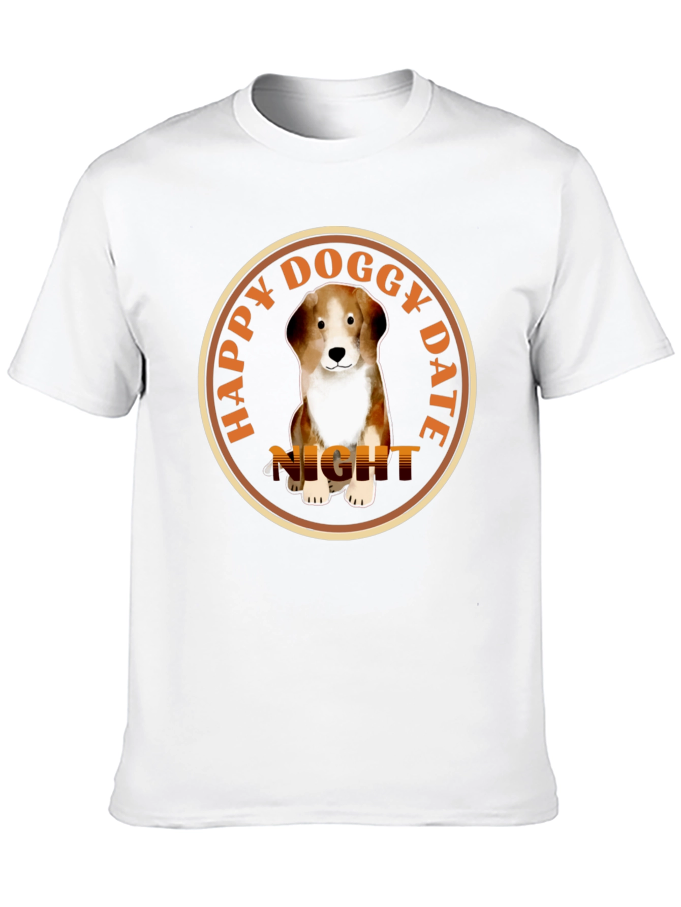 Happy Doggy Date Night T-Shirt
