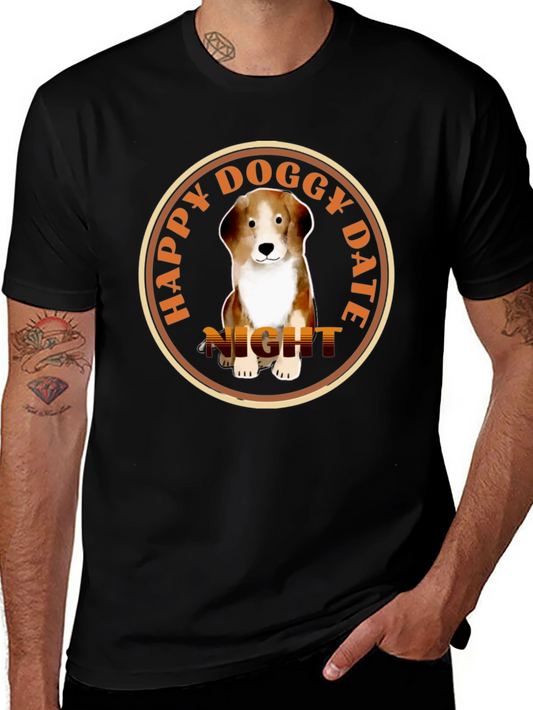 Happy Doggy Date Night T-Shirt