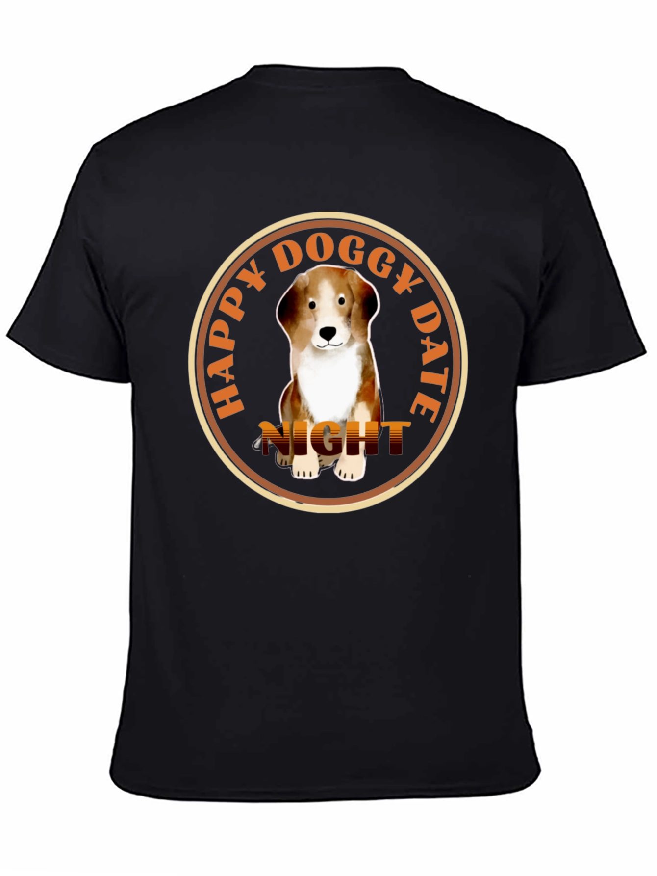 Happy Doggy Date Night T-Shirt
