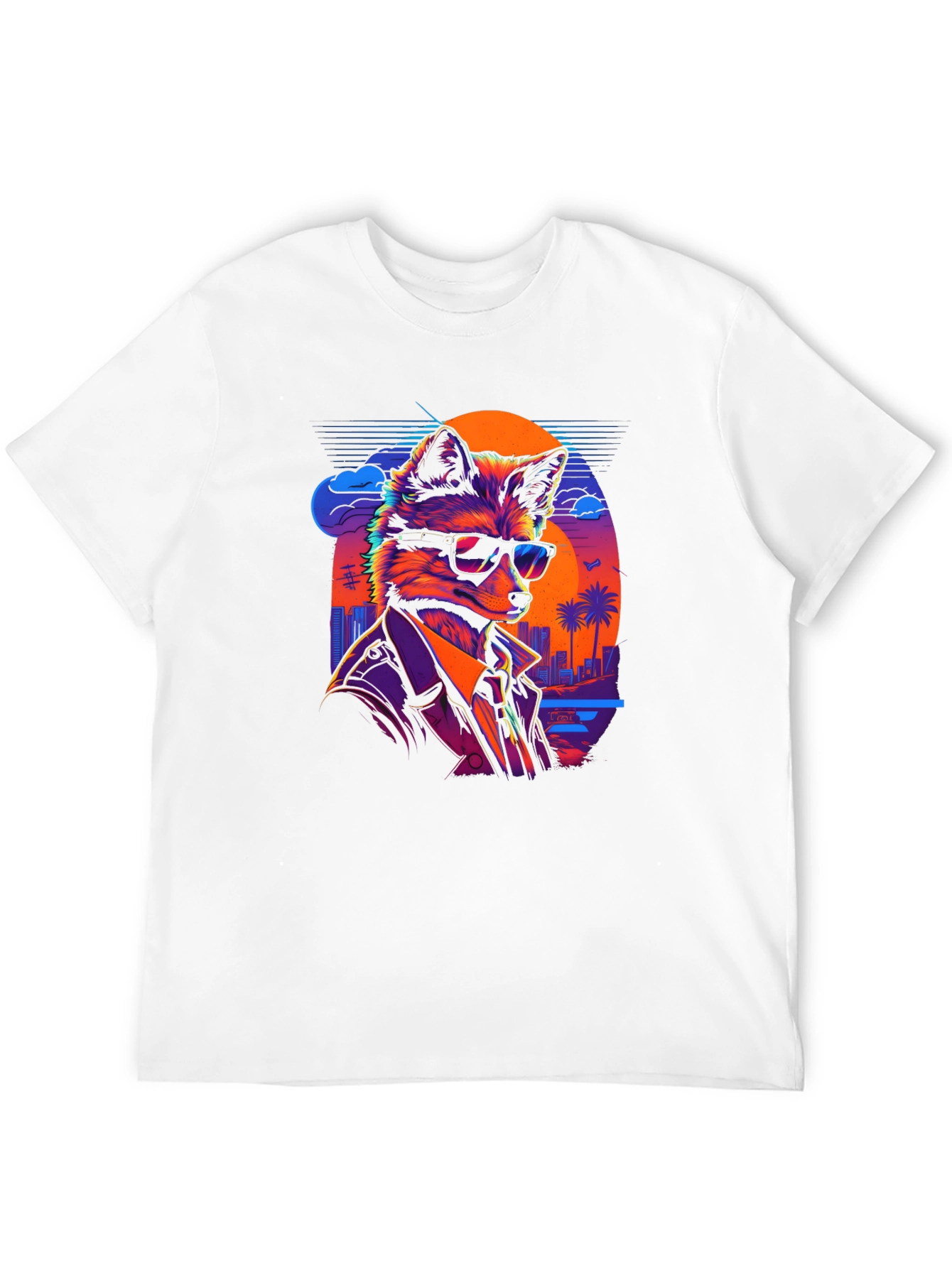 Fox in Shades Graphic T-Shirt