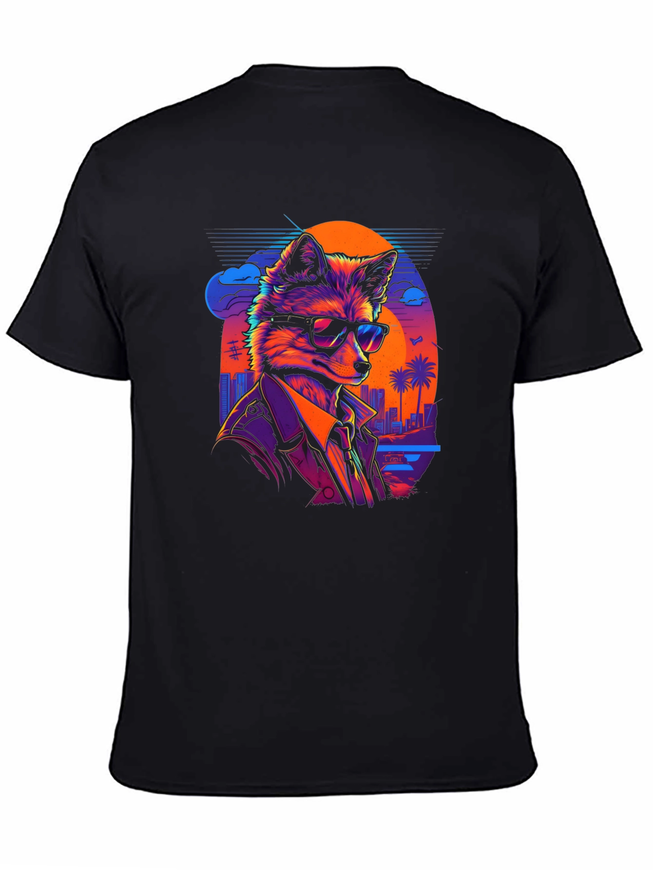 Fox in Shades Graphic T-Shirt