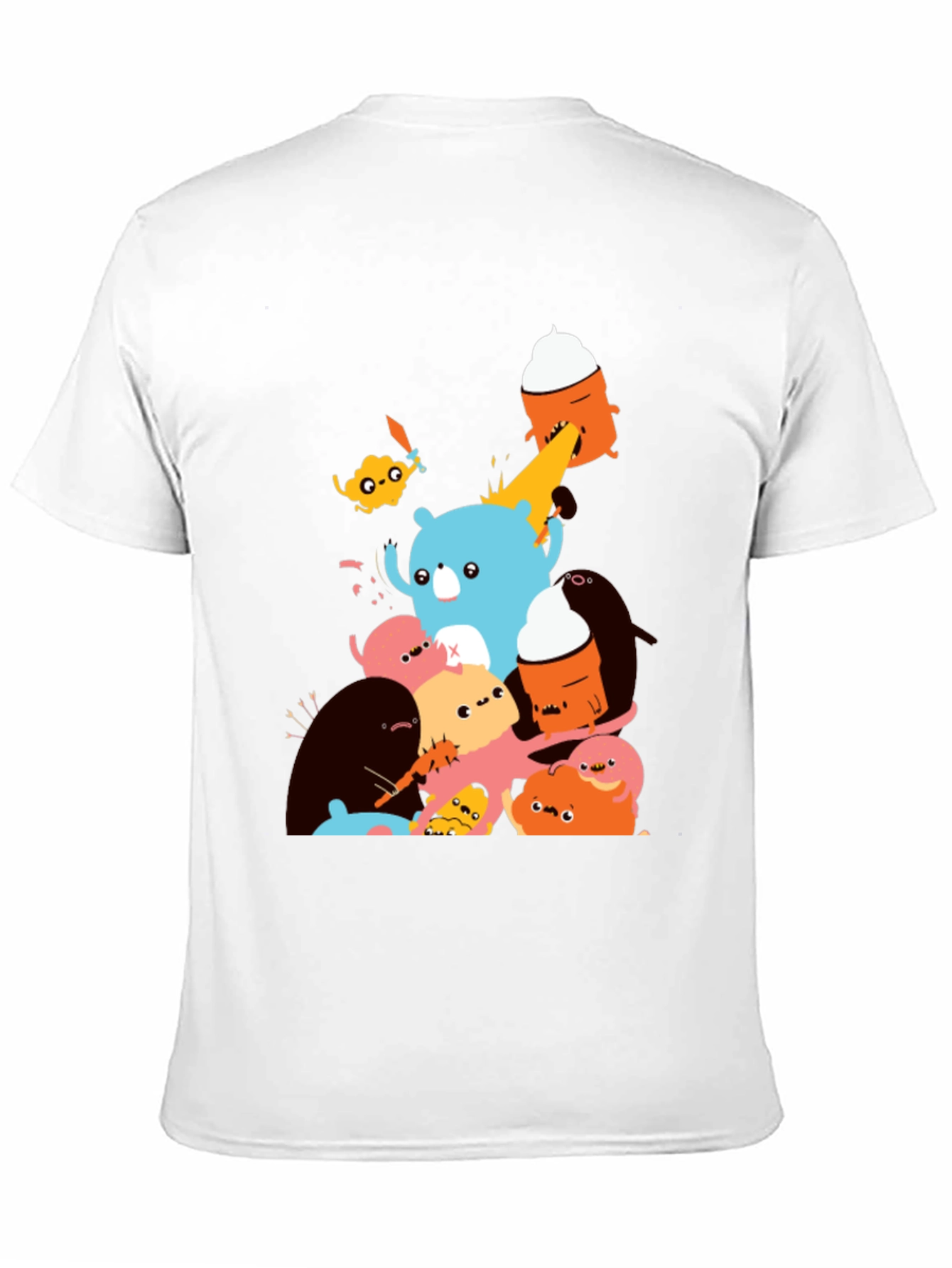 Monster Mash Graphic Tee - Soft Cotton Crew Neck