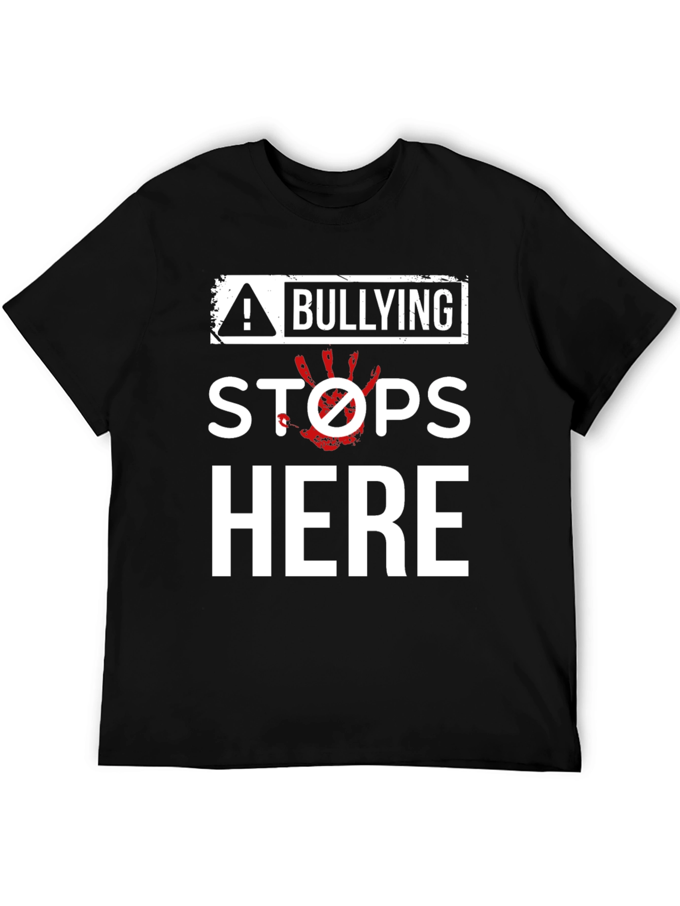 Bullying Stops Here Graphic T-Shirt