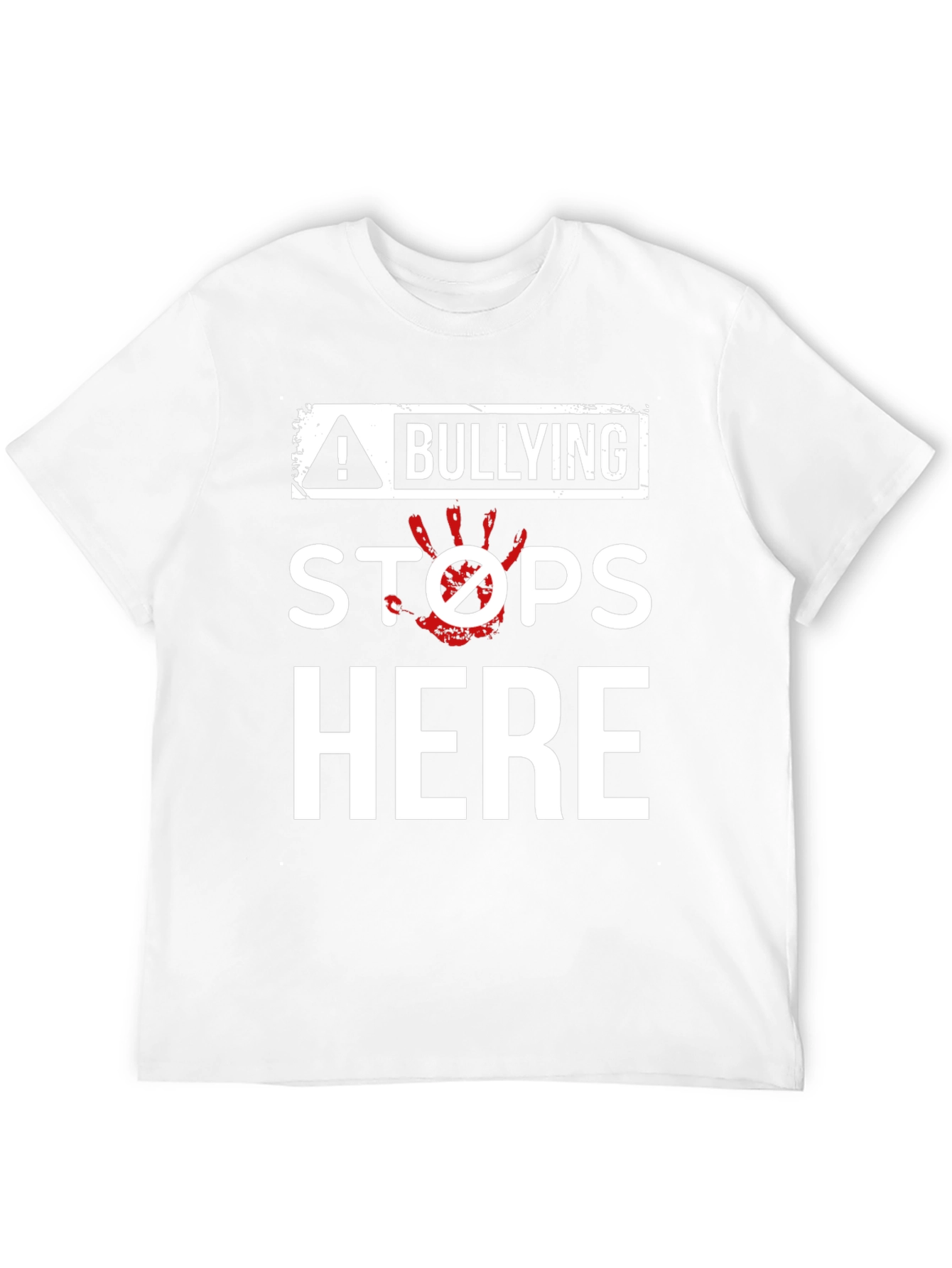 Bullying Stops Here Graphic T-Shirt