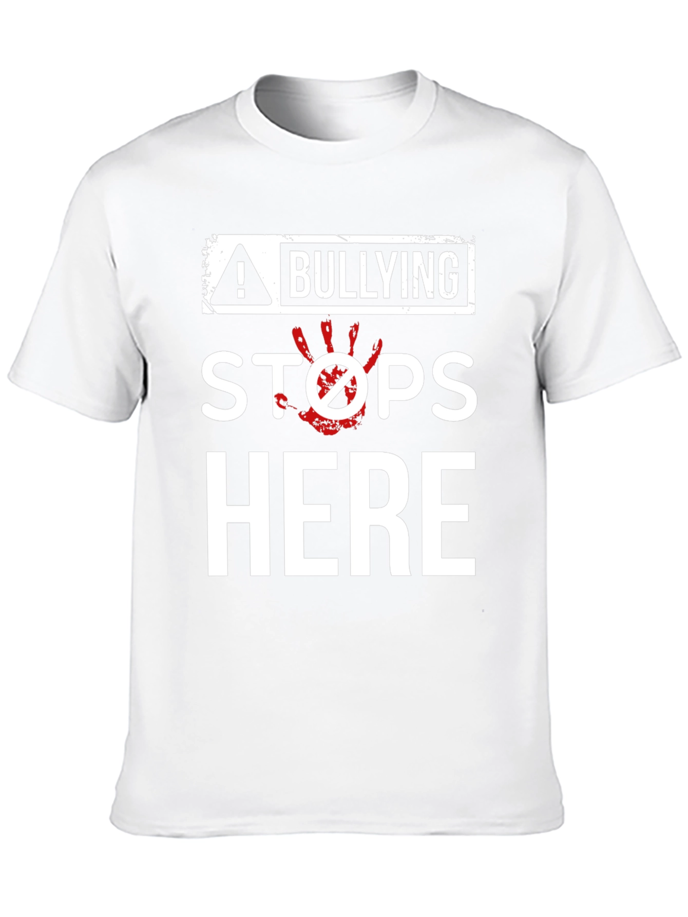 Bullying Stops Here Graphic T-Shirt