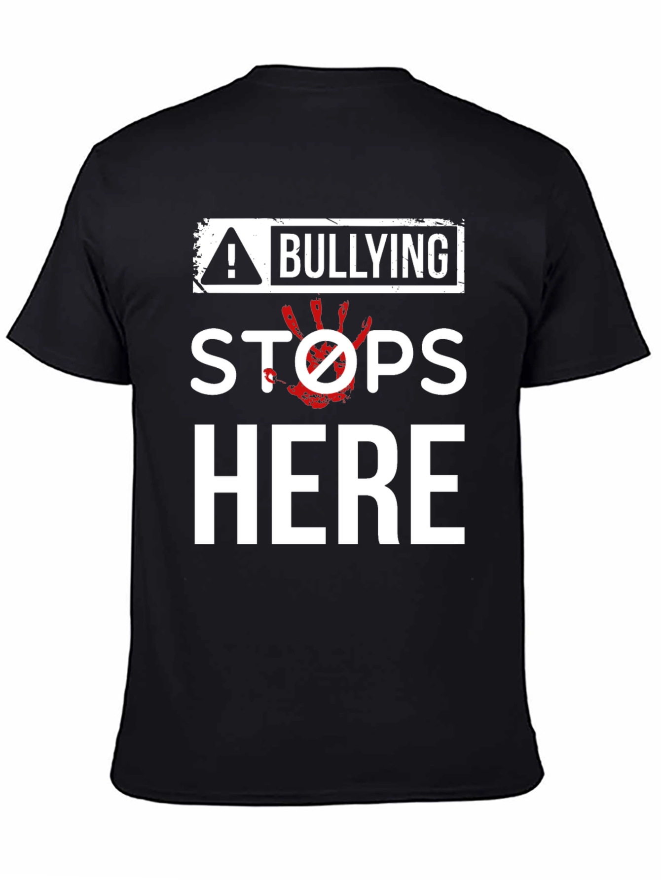 Bullying Stops Here Graphic T-Shirt