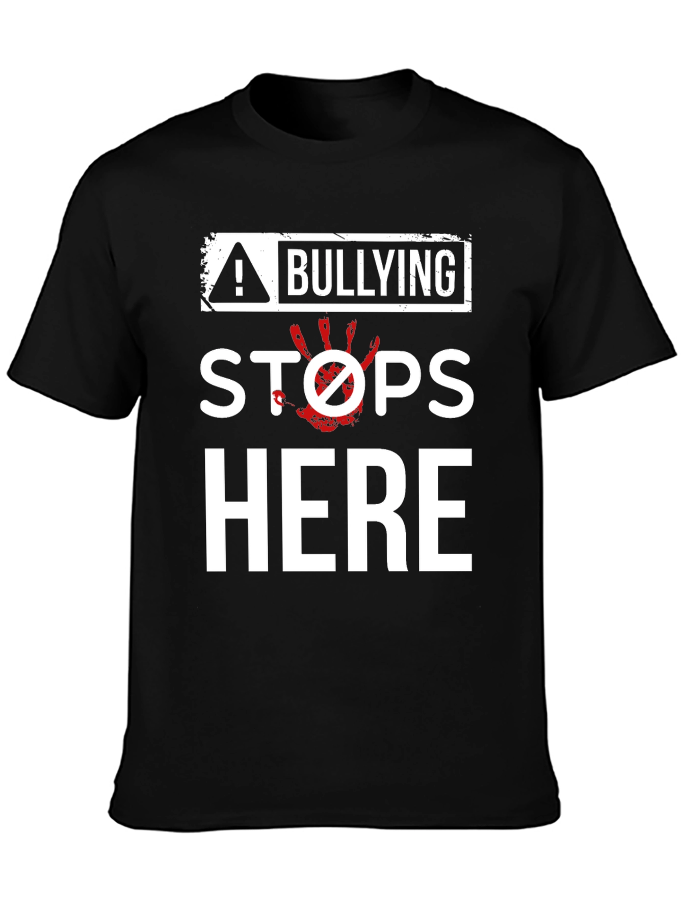 Bullying Stops Here Graphic T-Shirt