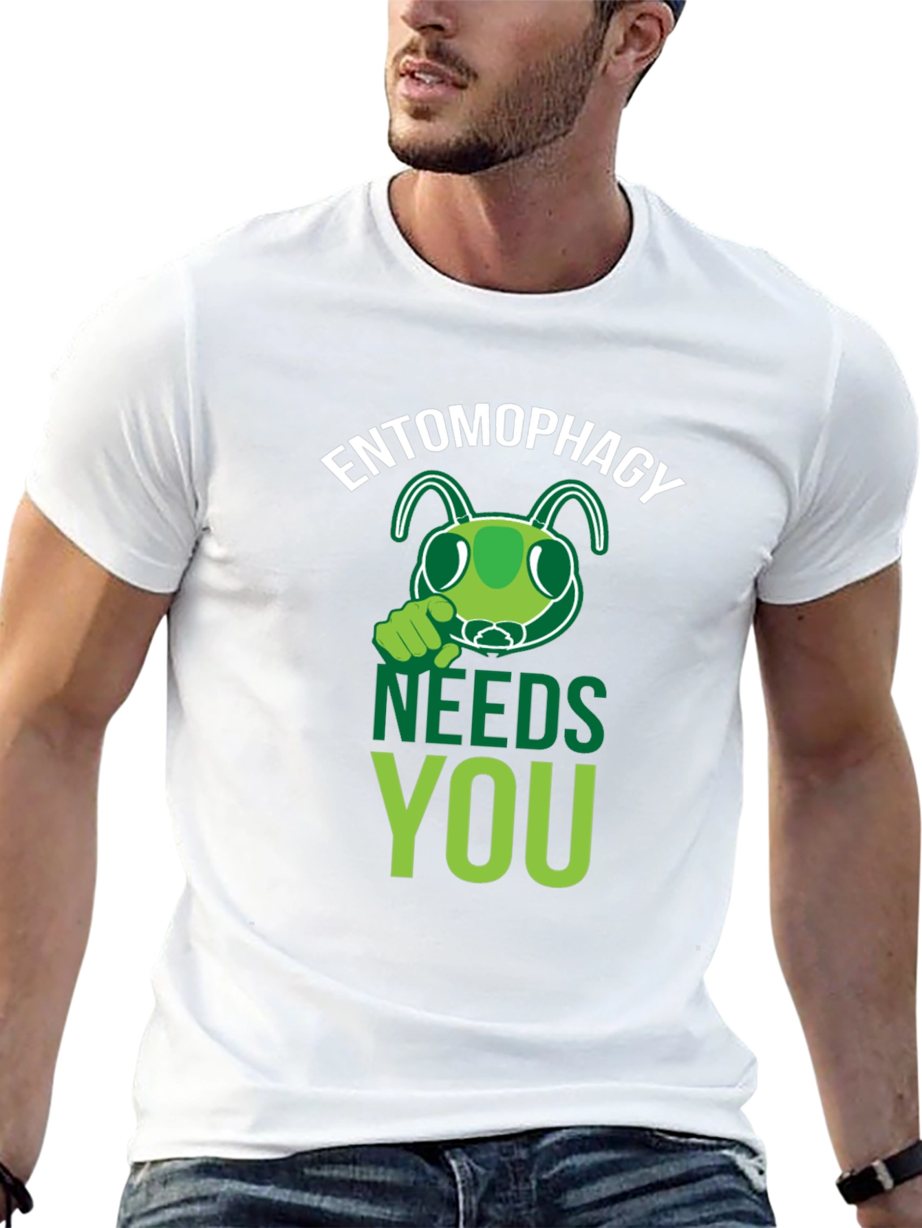 Entomophagy Needs You T-Shirt - Insect Eating Tee