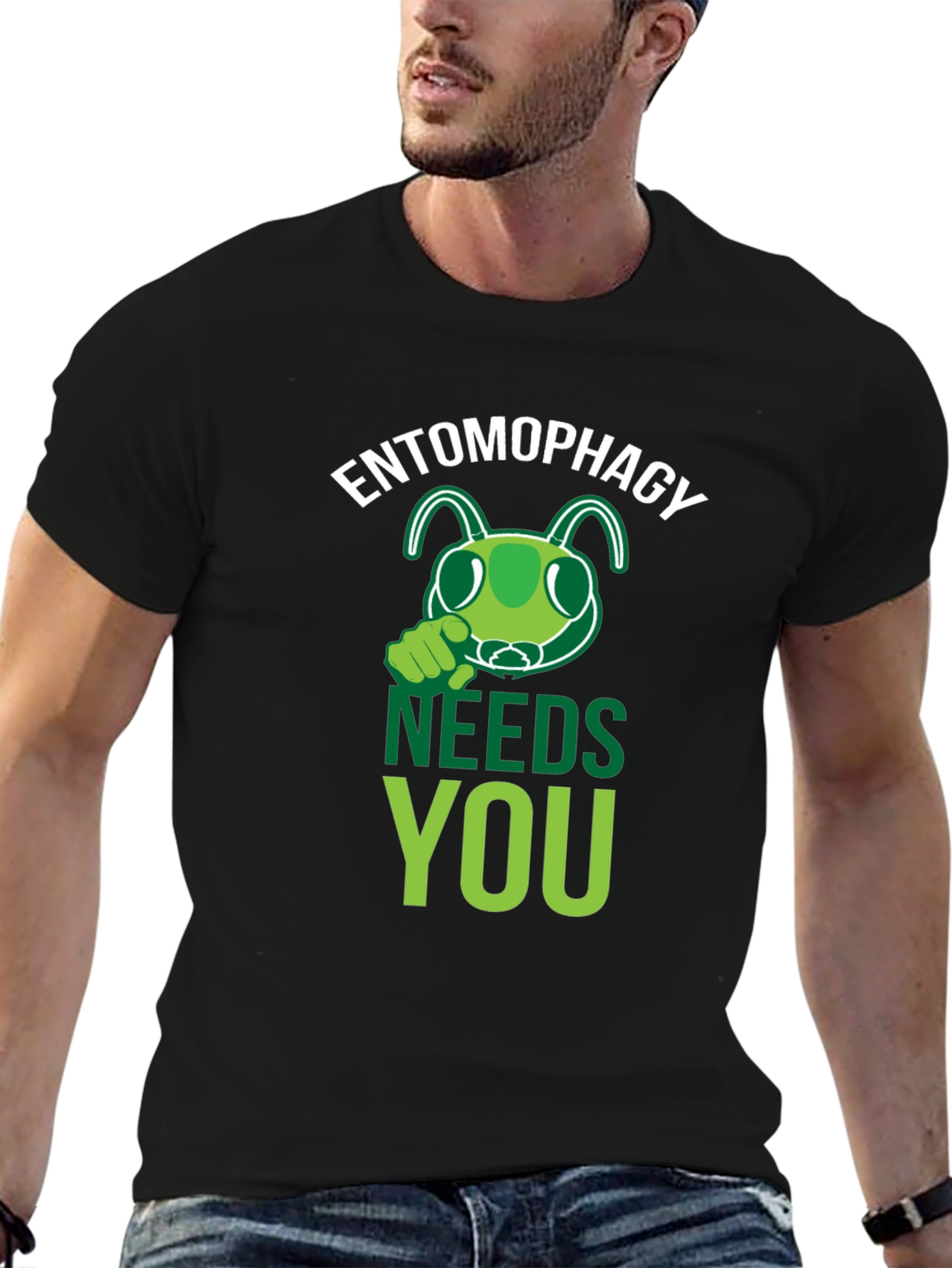 Entomophagy Needs You T-Shirt - Insect Eating Tee