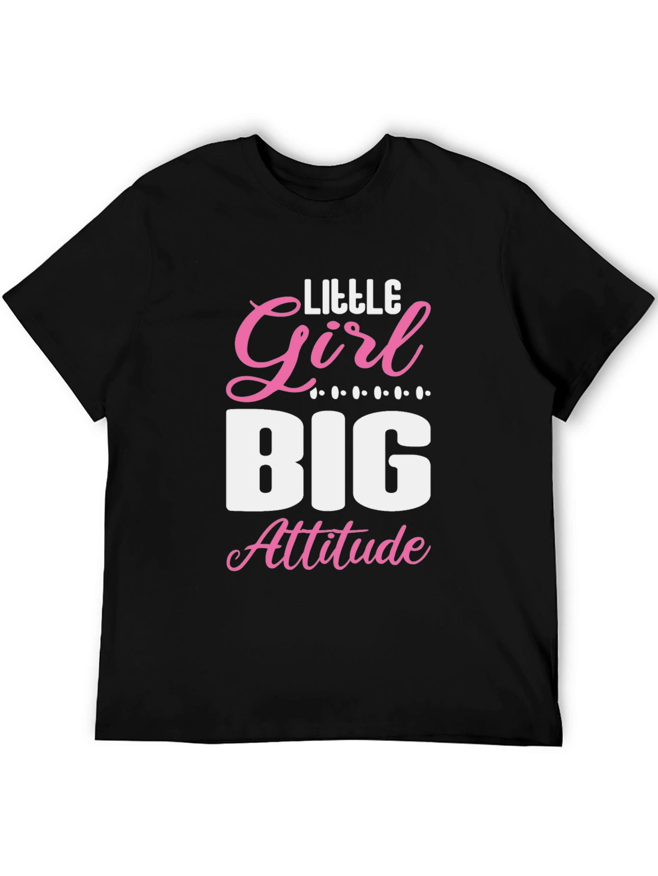 Little Girl Big Attitude Graphic Tee