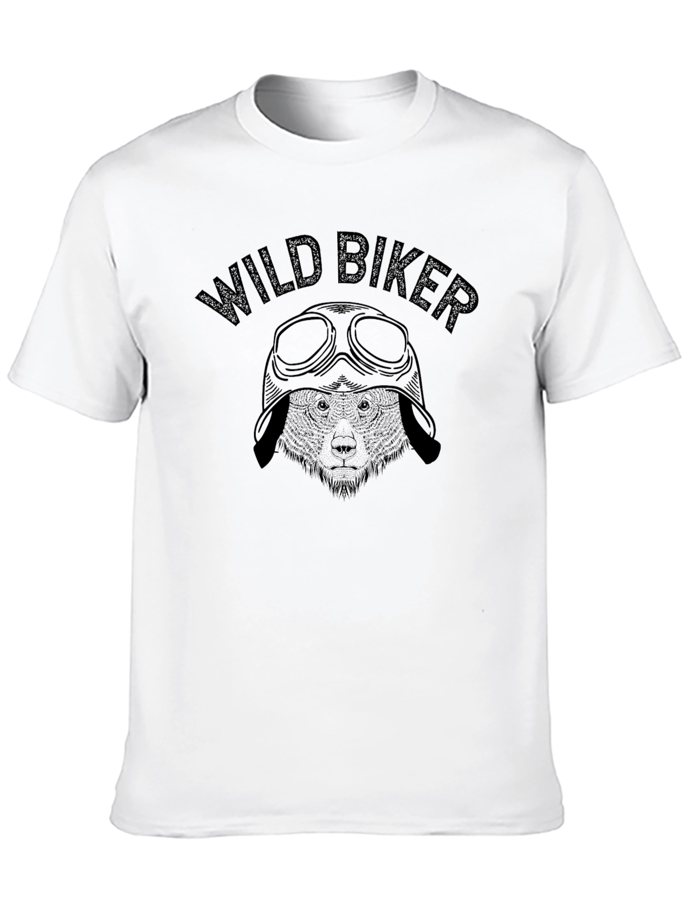 Wild Biker Graphic T-Shirt