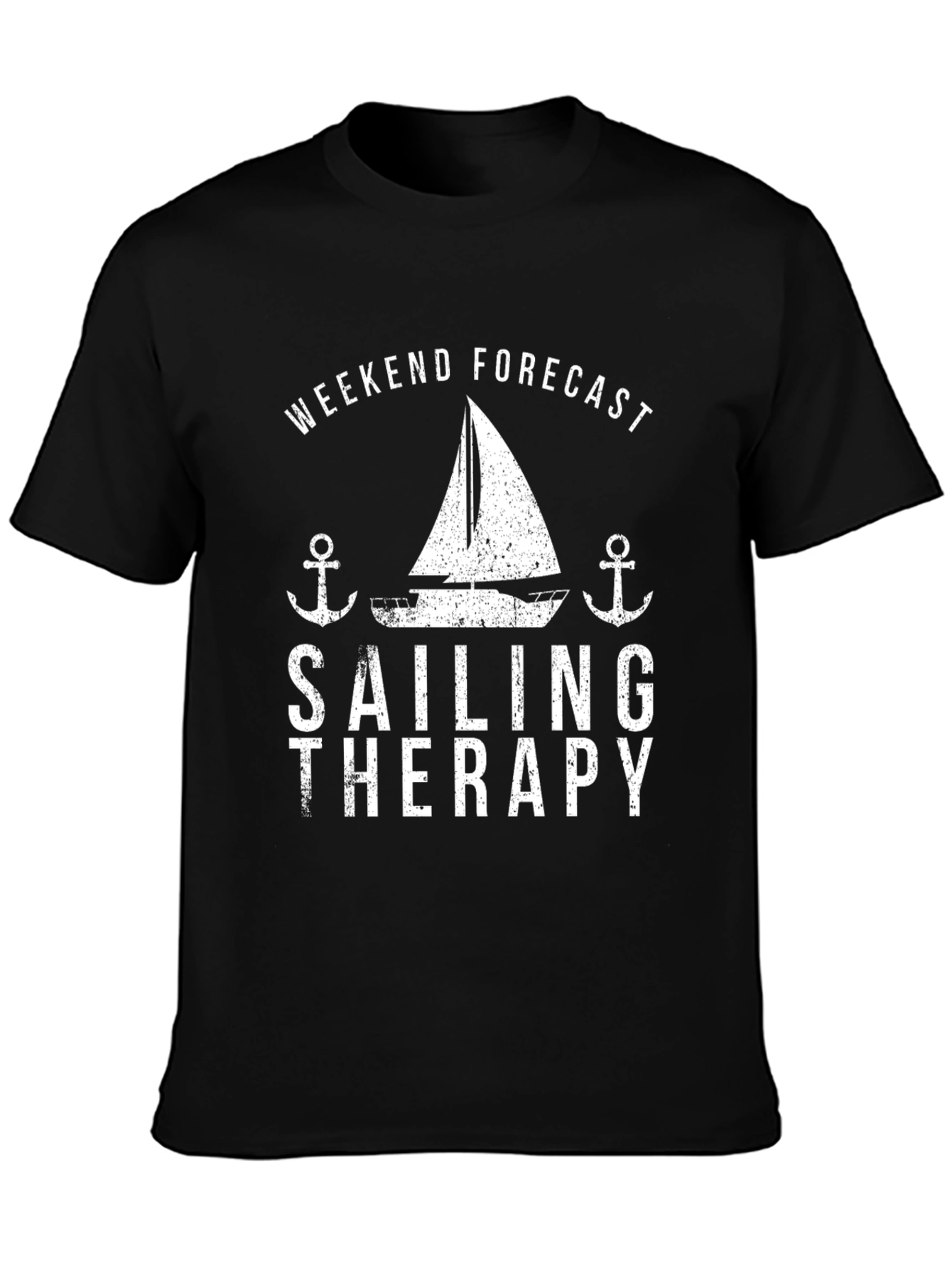 Sailing Therapy T-Shirt - Weekend Forecast Graphic Tee