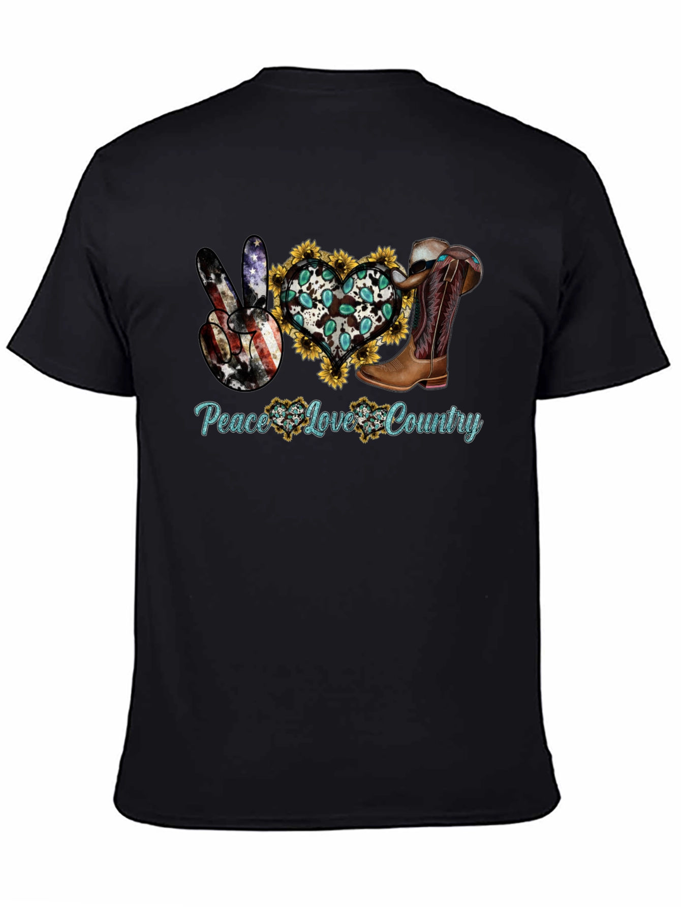 Peace Love Country T-Shirt