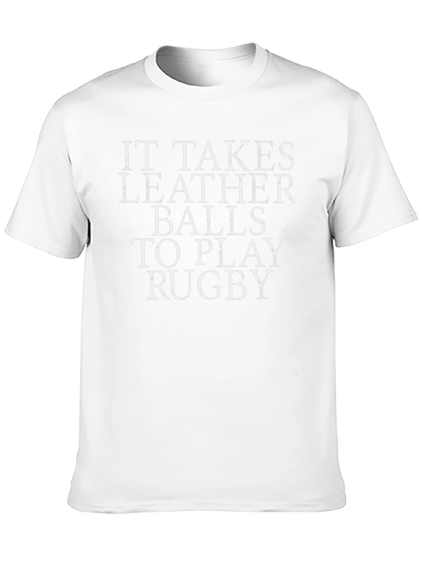Rugby Leather Balls Graphic Tee - Bold Statement Shirt