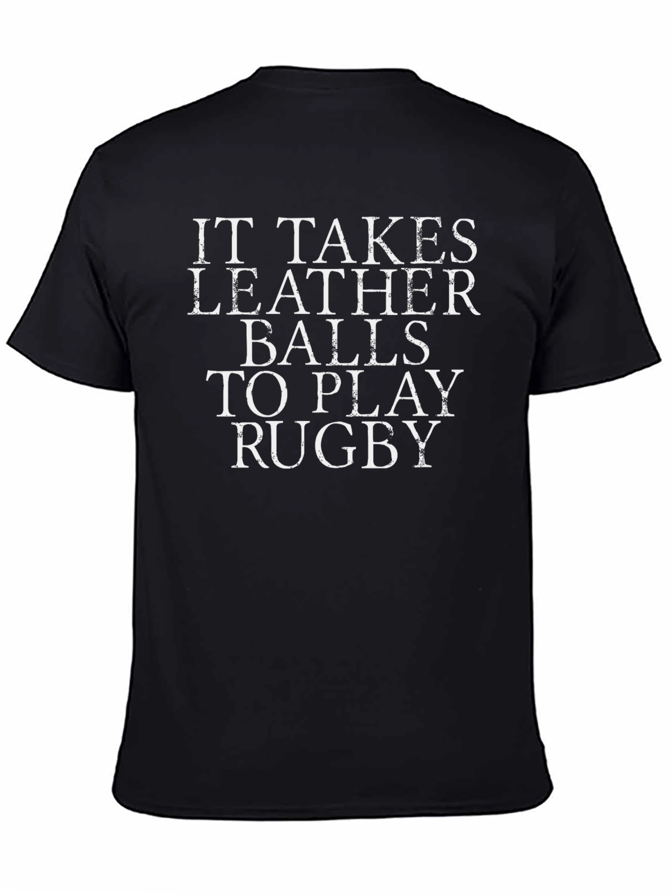 Rugby Leather Balls Graphic Tee - Bold Statement Shirt