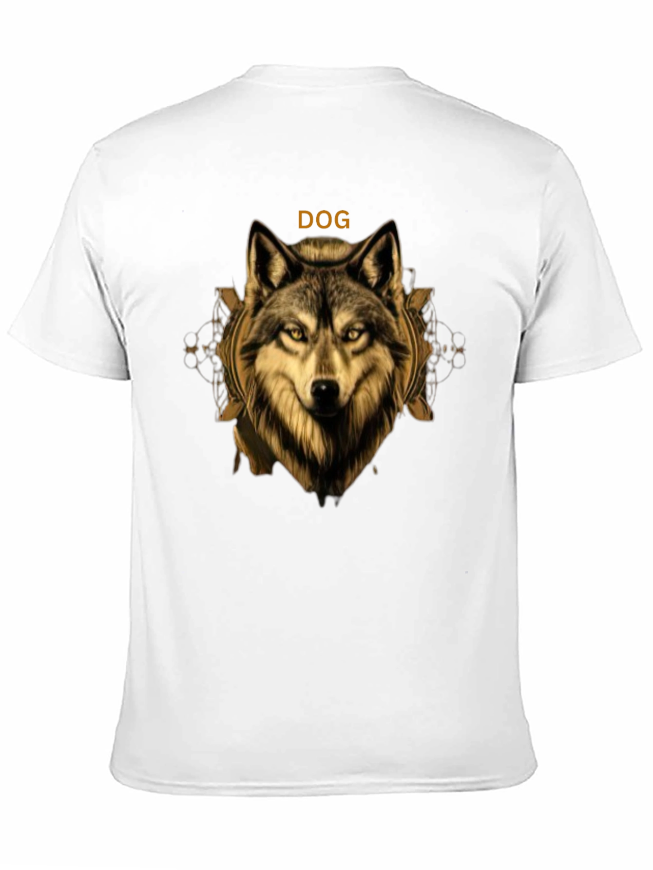 Dog Graphic Print T-Shirt - Stylish Mens Tee