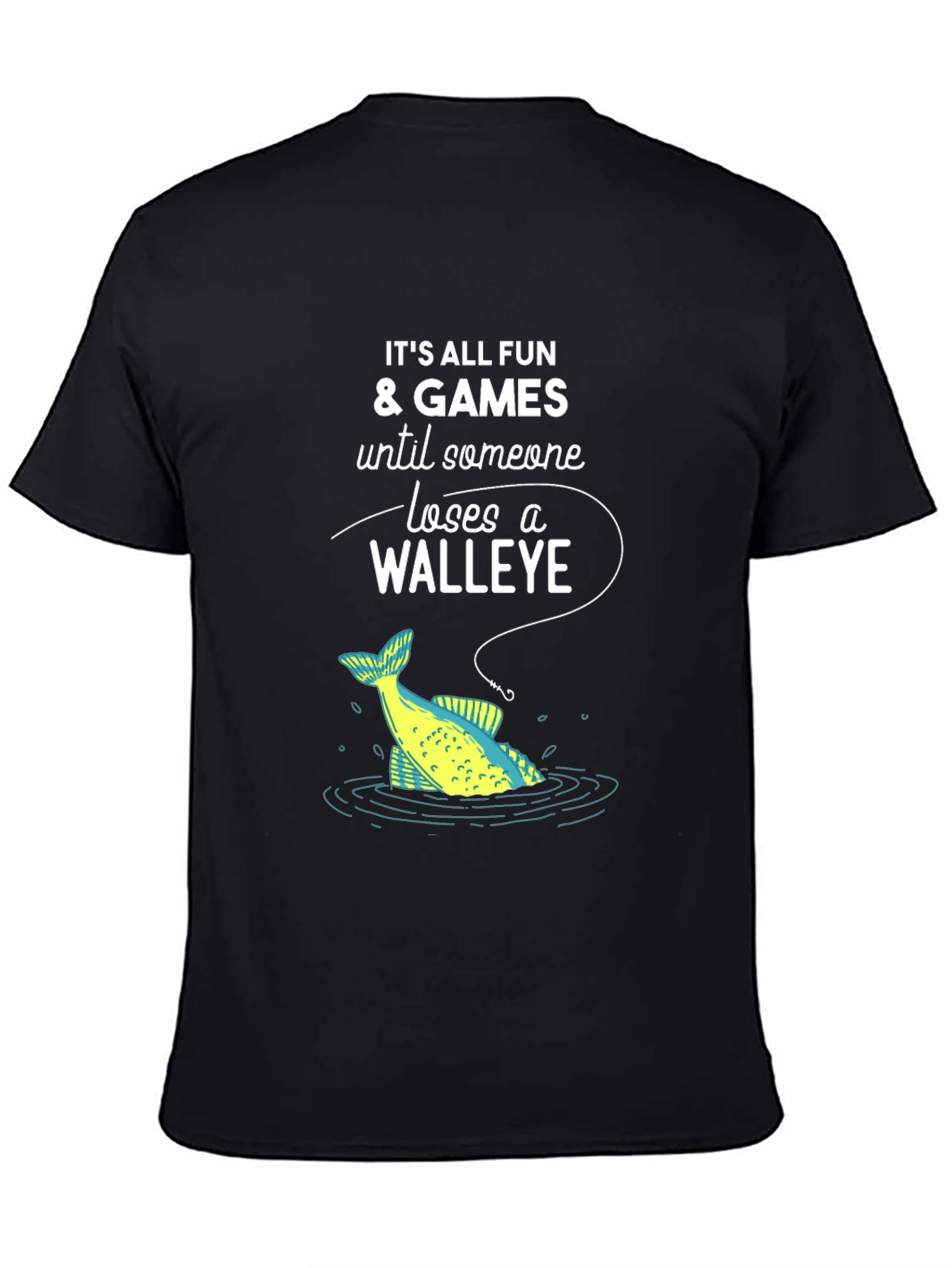 Funny Fishing T-Shirt: Walleye Humor