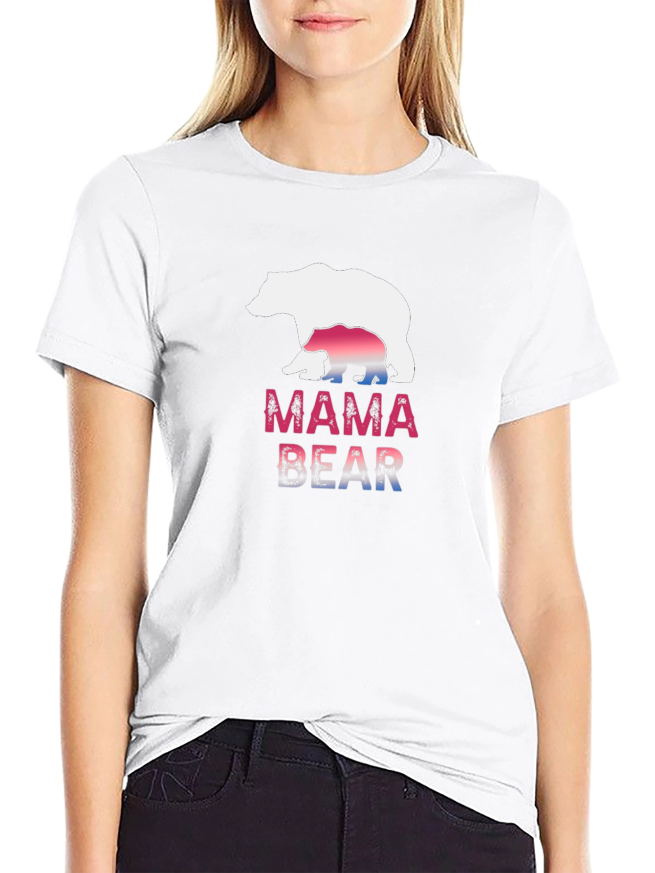 Mama Bear Pride Graphic T-Shirt