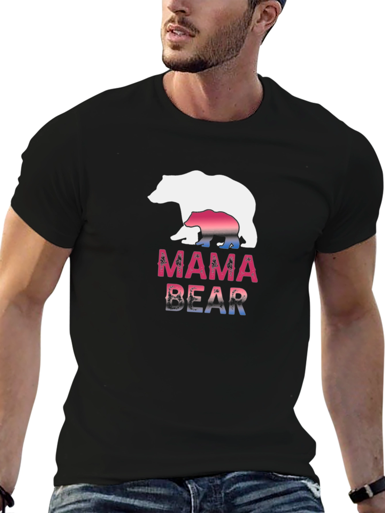 Mama Bear Pride Graphic T-Shirt