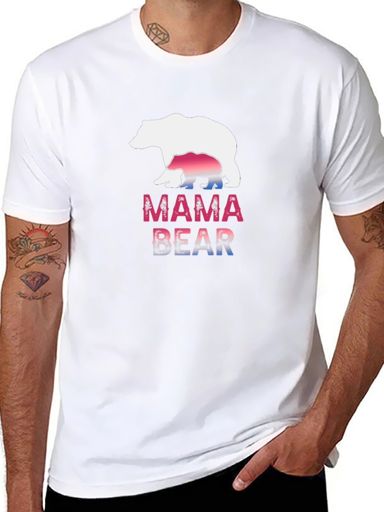 Mama Bear Pride Graphic T-Shirt