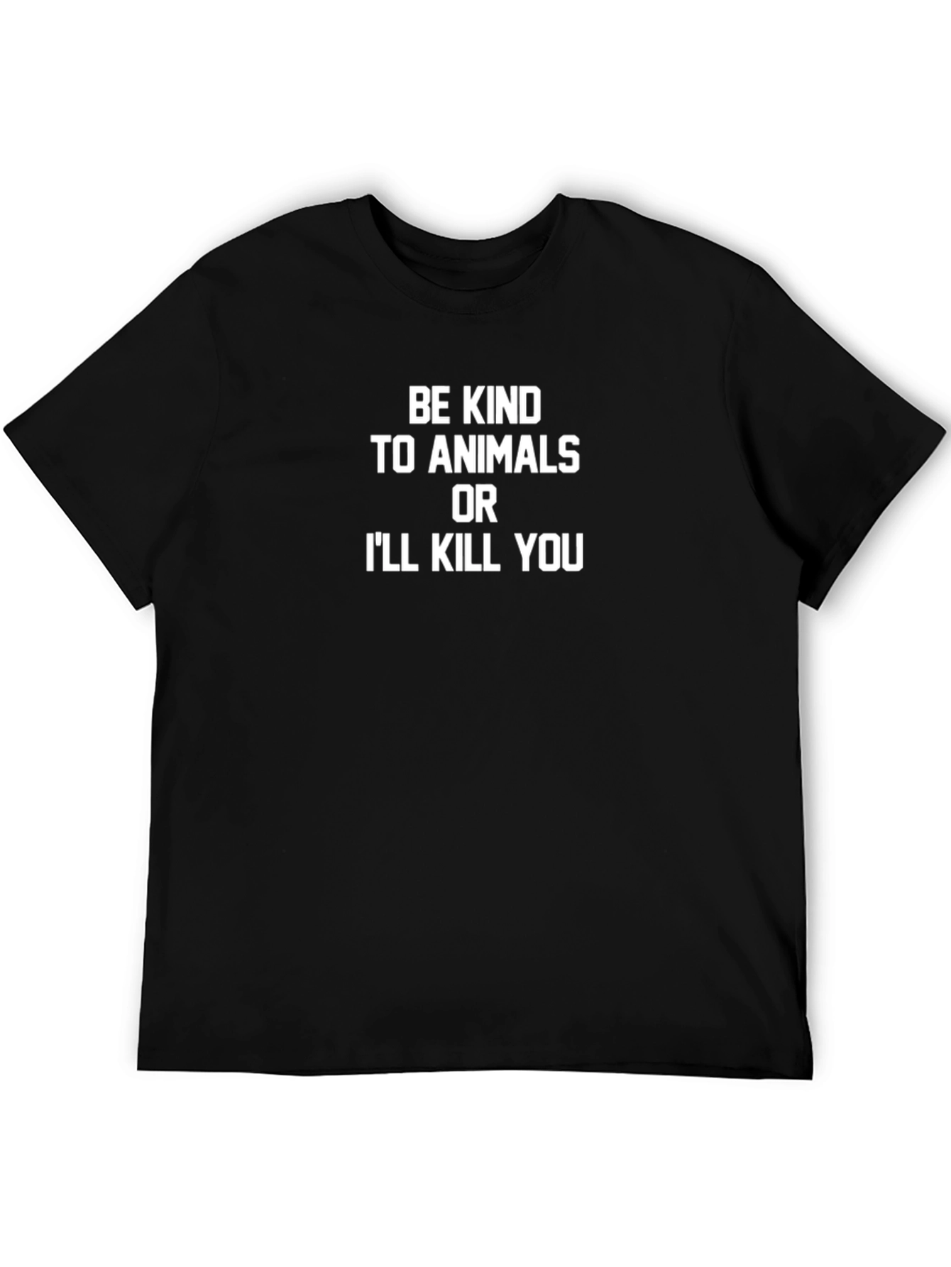 Be Kind to Animals T-Shirt Funny Animal Lover Tee