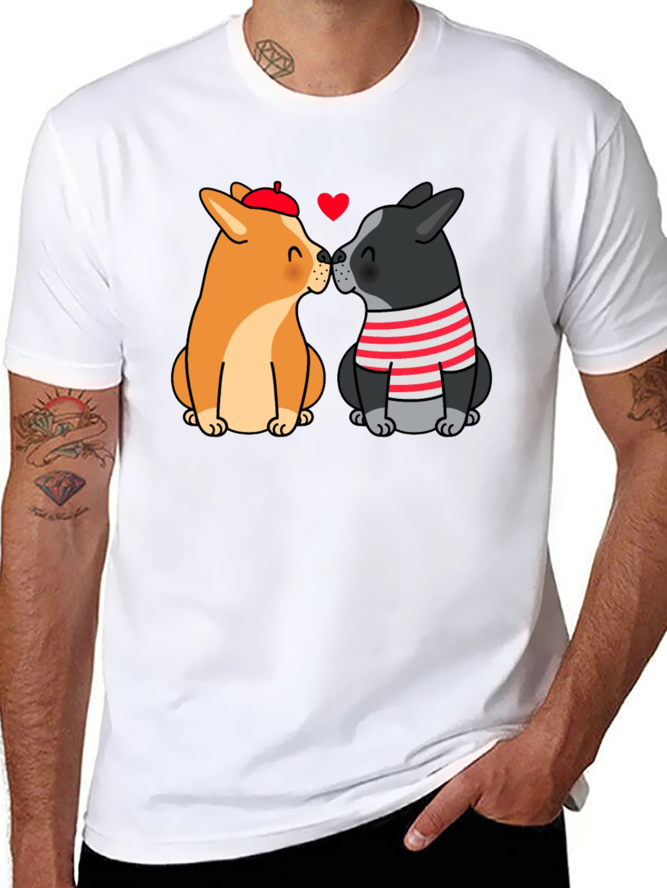 Cute Dog Love T-Shirt