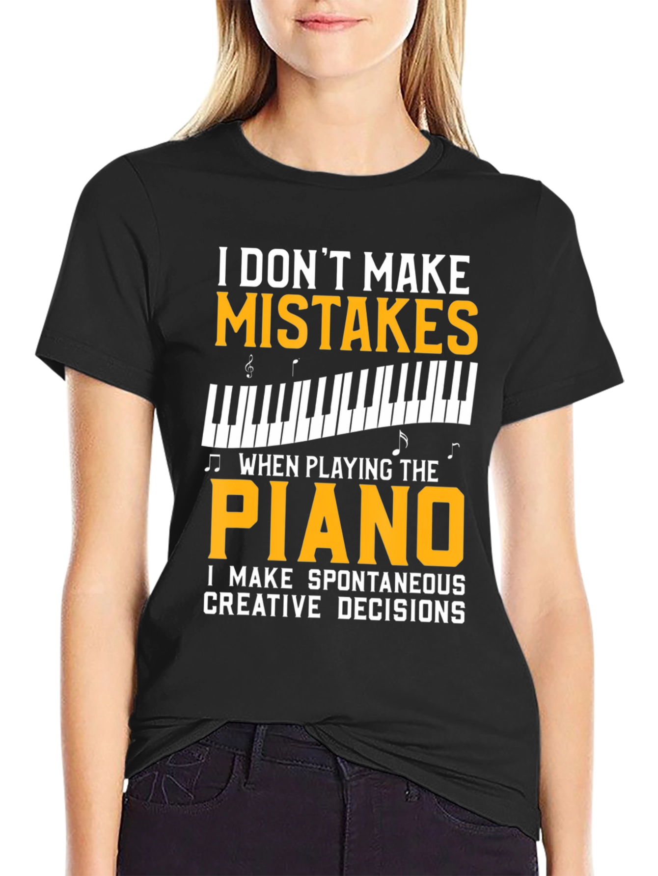 Funny Piano Player T-Shirt