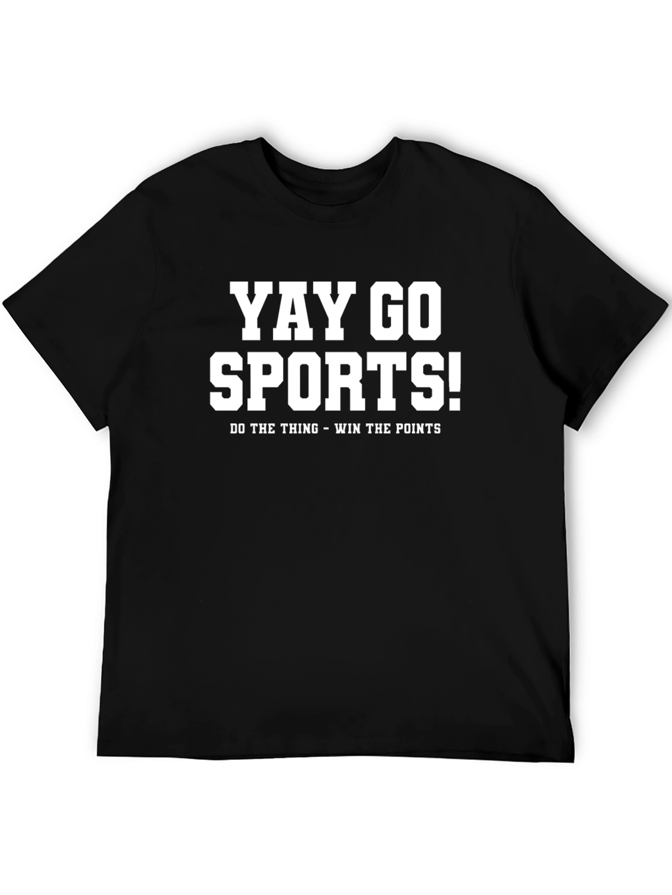 Yay Go Sports! Novelty Graphic T-Shirt