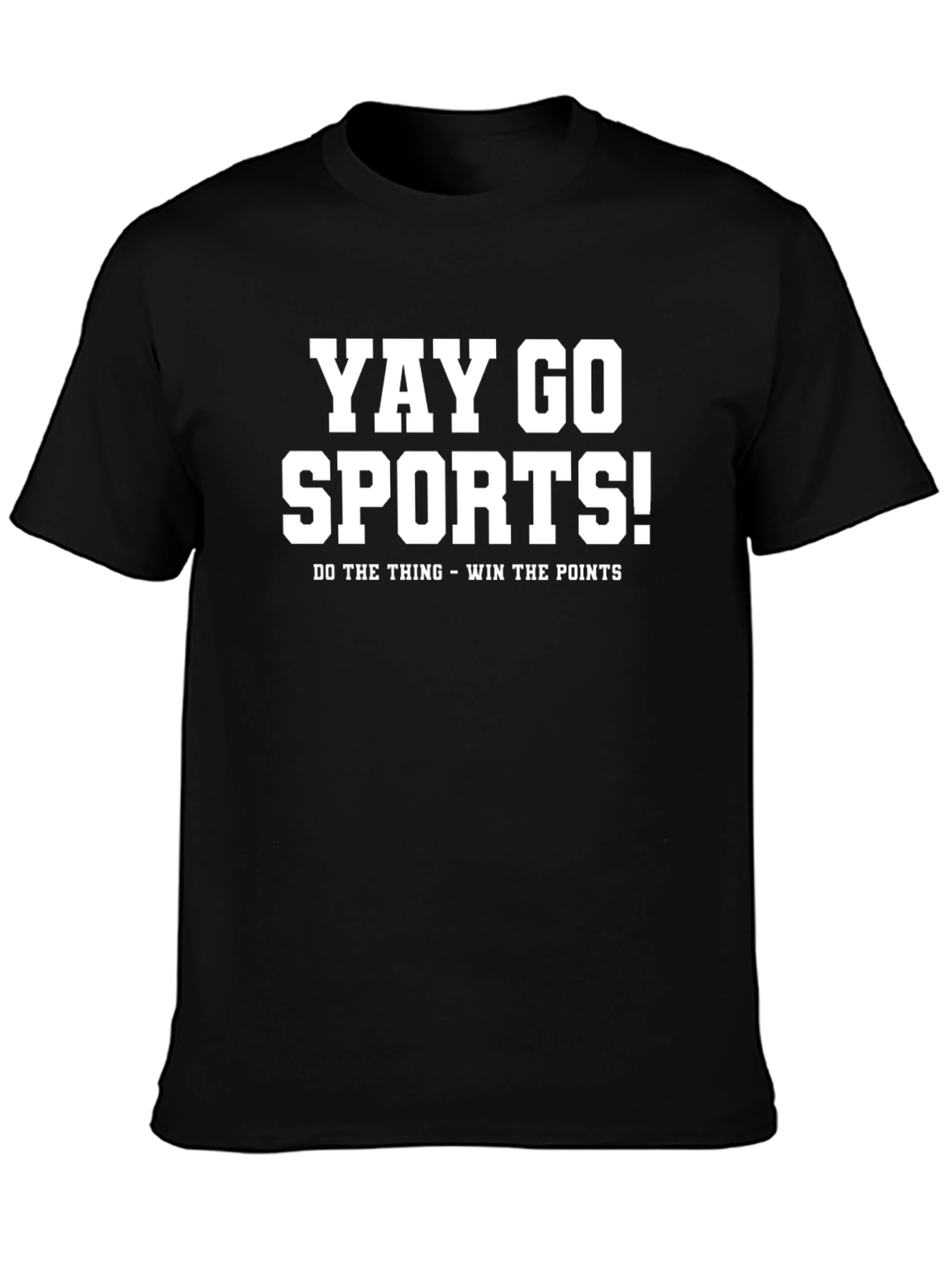Yay Go Sports! Novelty Graphic T-Shirt